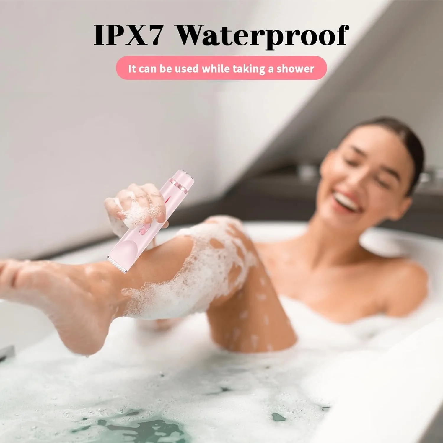 Bikini Trimmer for Women 2-in-1 Electric Razors image indicator(3)