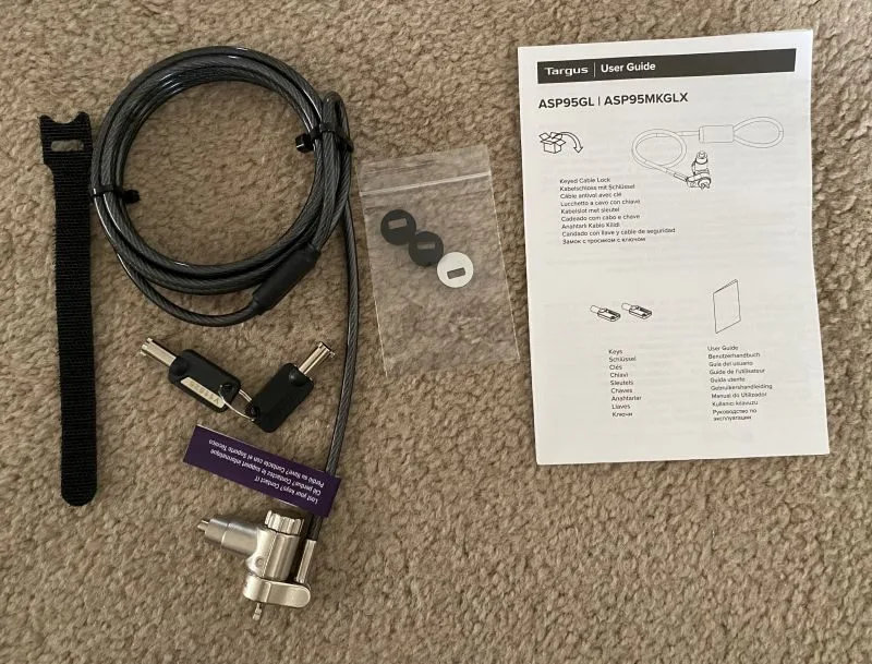 Laptop Security DEFCON- Cable lock image indicator(2)
