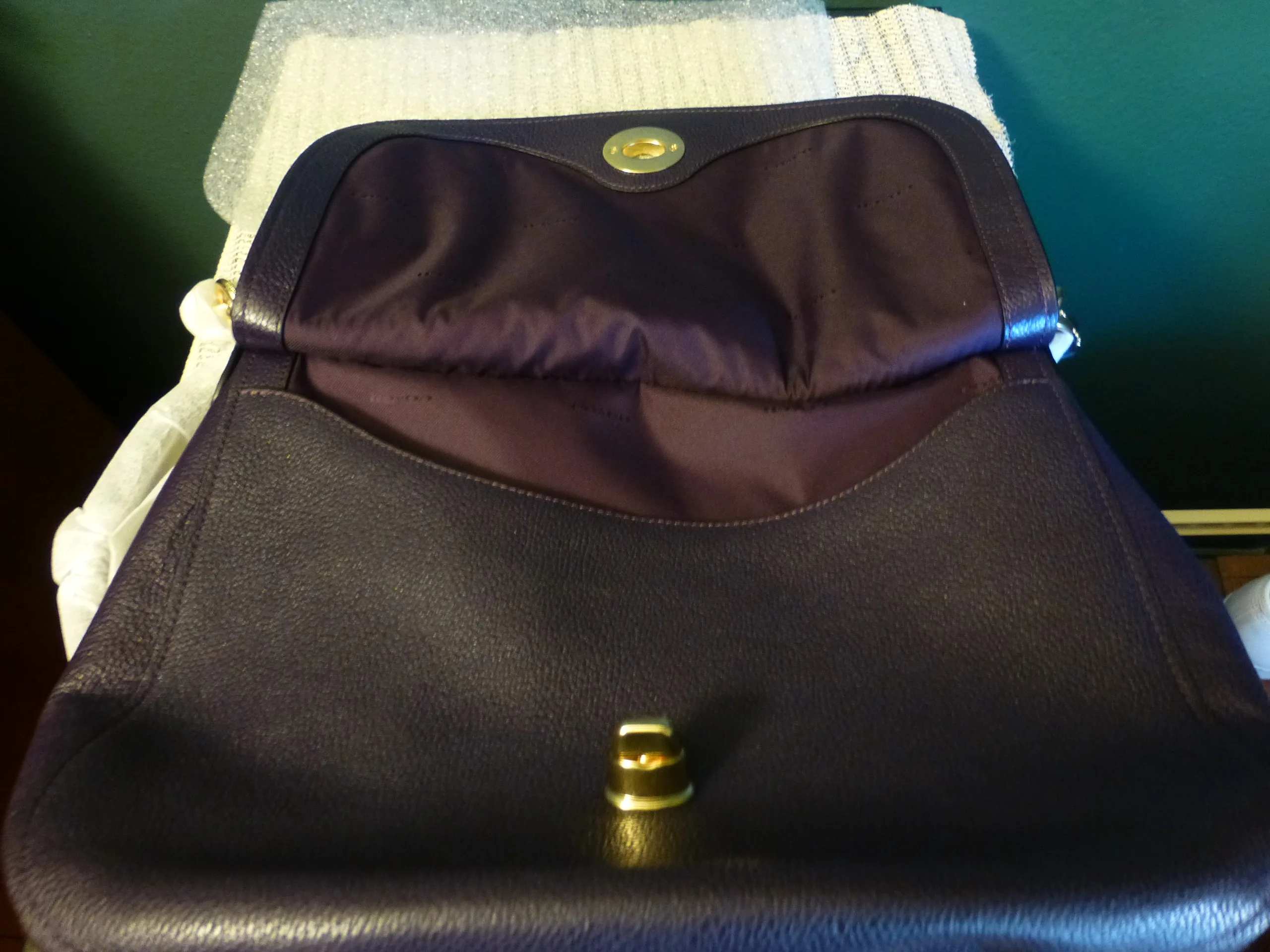 .  Pebbled Turnlock Hobo Women's Handbag image indicator(6)