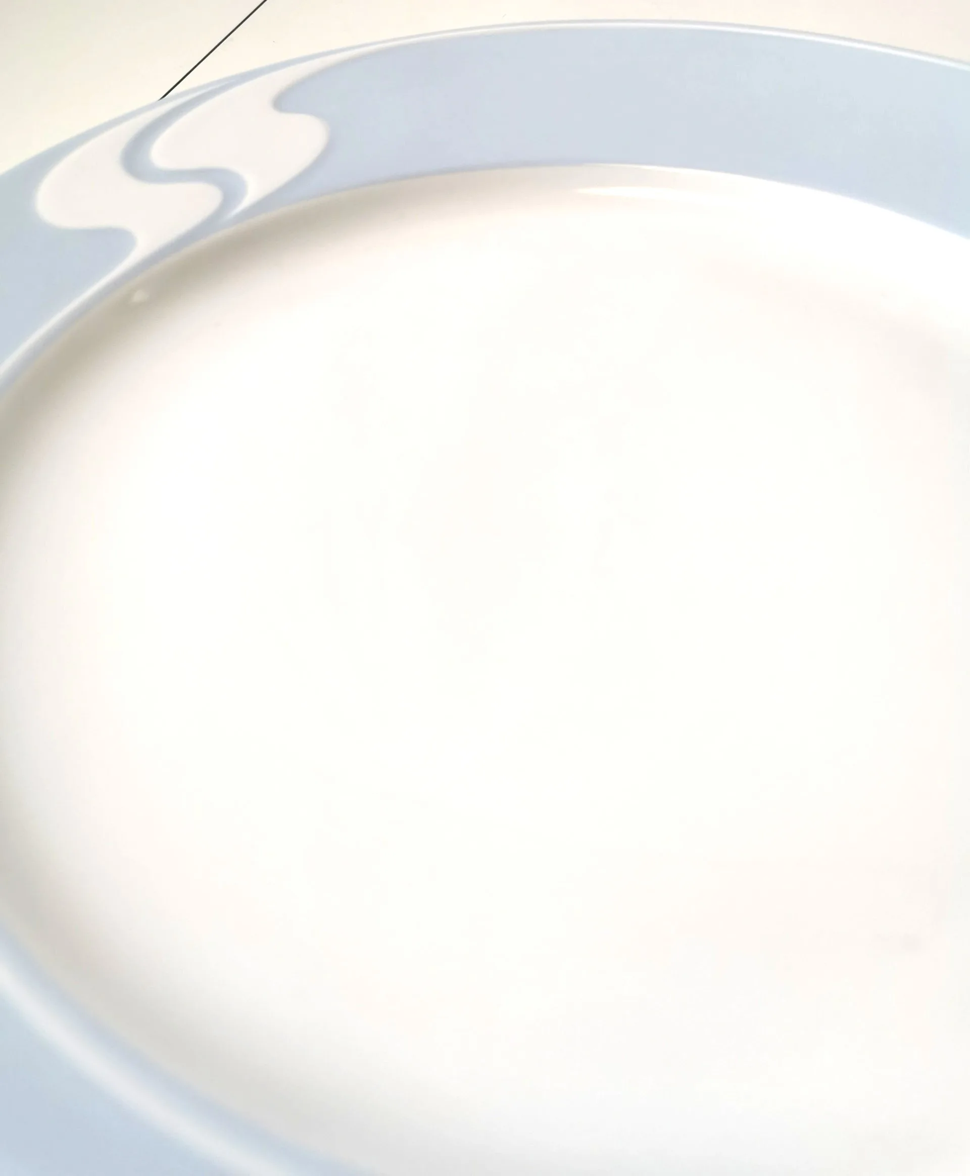 60s Rosenthal Asimmetria Plates Tapio Wirkkala Blue White image indicator(9)