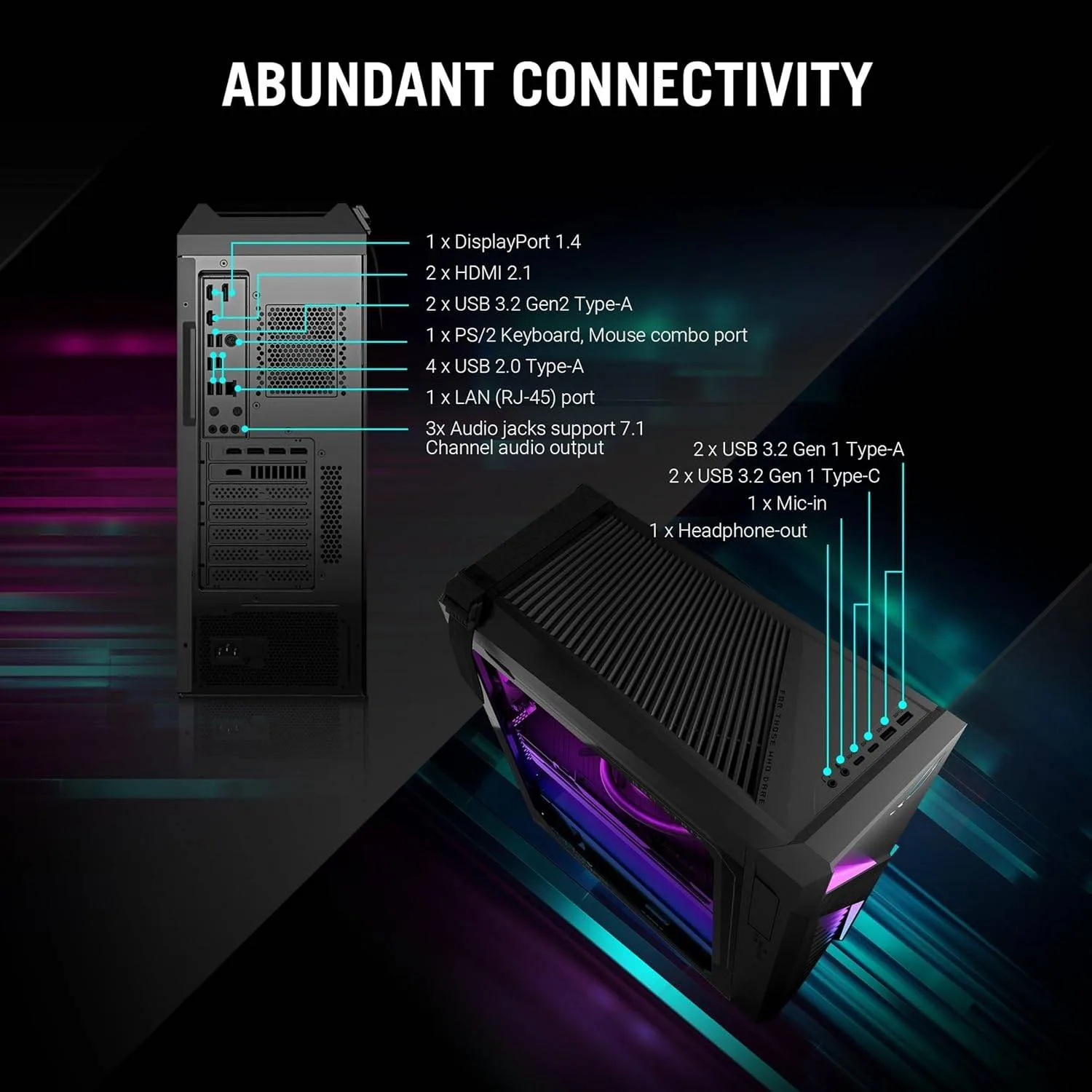 ASUS ROG Strix G16 (i7-13700F + RTX 4070 + 32 GB RAM + 1 TB SSD) image indicator(8)