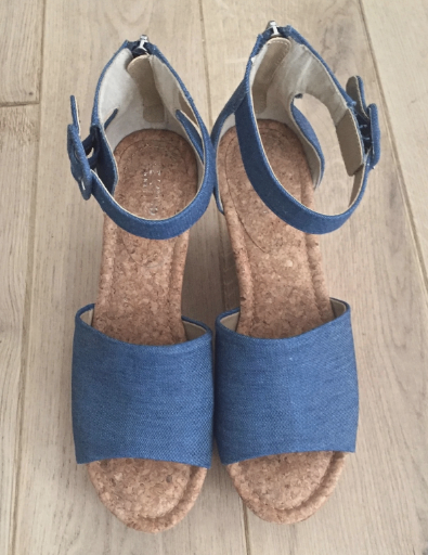 Kenneth Cole REACTION Women's Sole Quest Wedge Sandal Blue - photo 4
