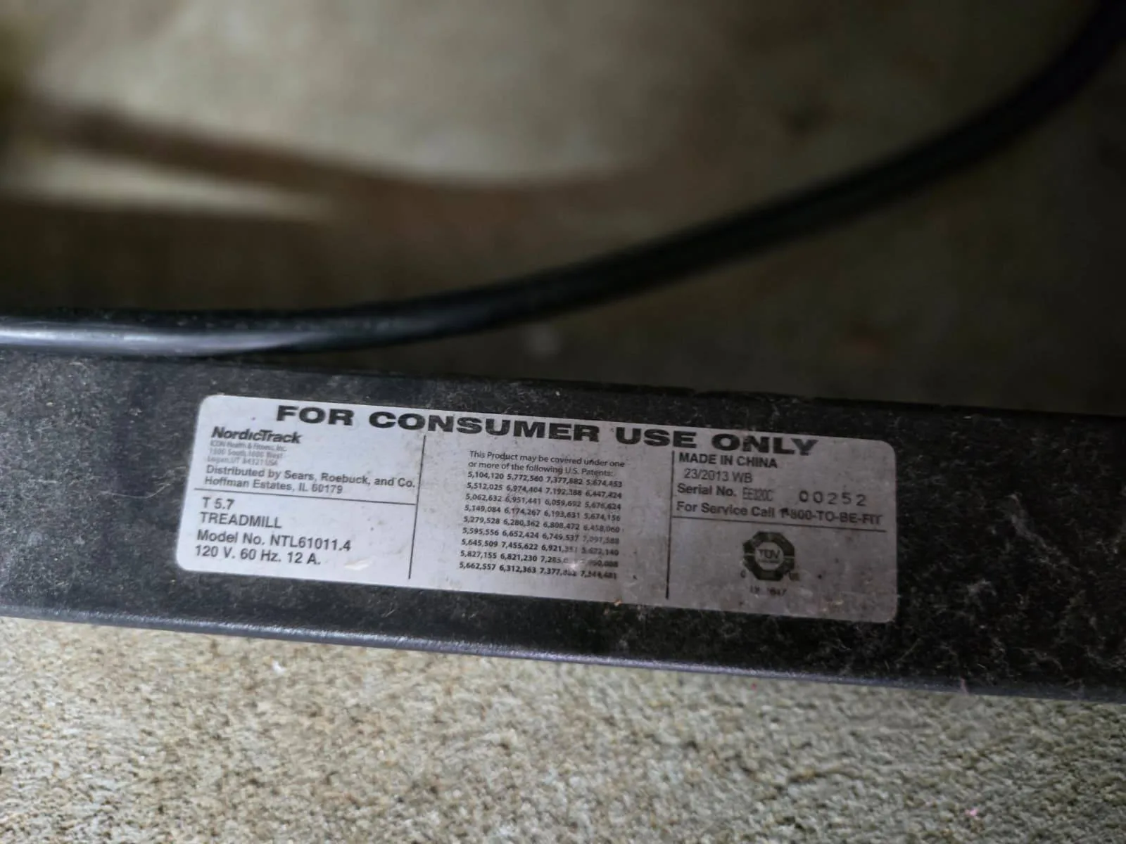 NordicTrack Treadmill image indicator(6)