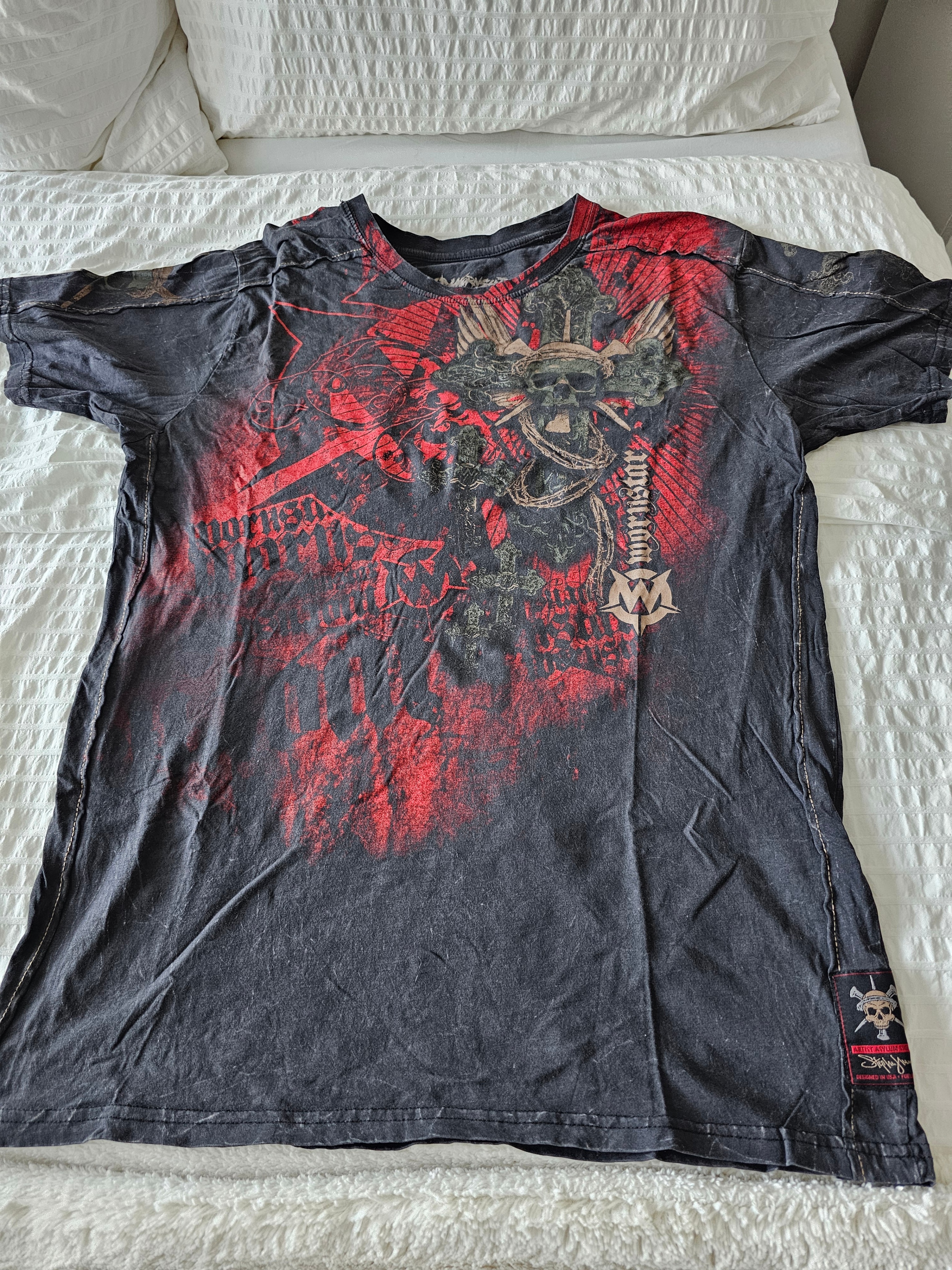 "WORNSTAR"-"Resurrection"-Artist Asylum Signature Series T-Shirt