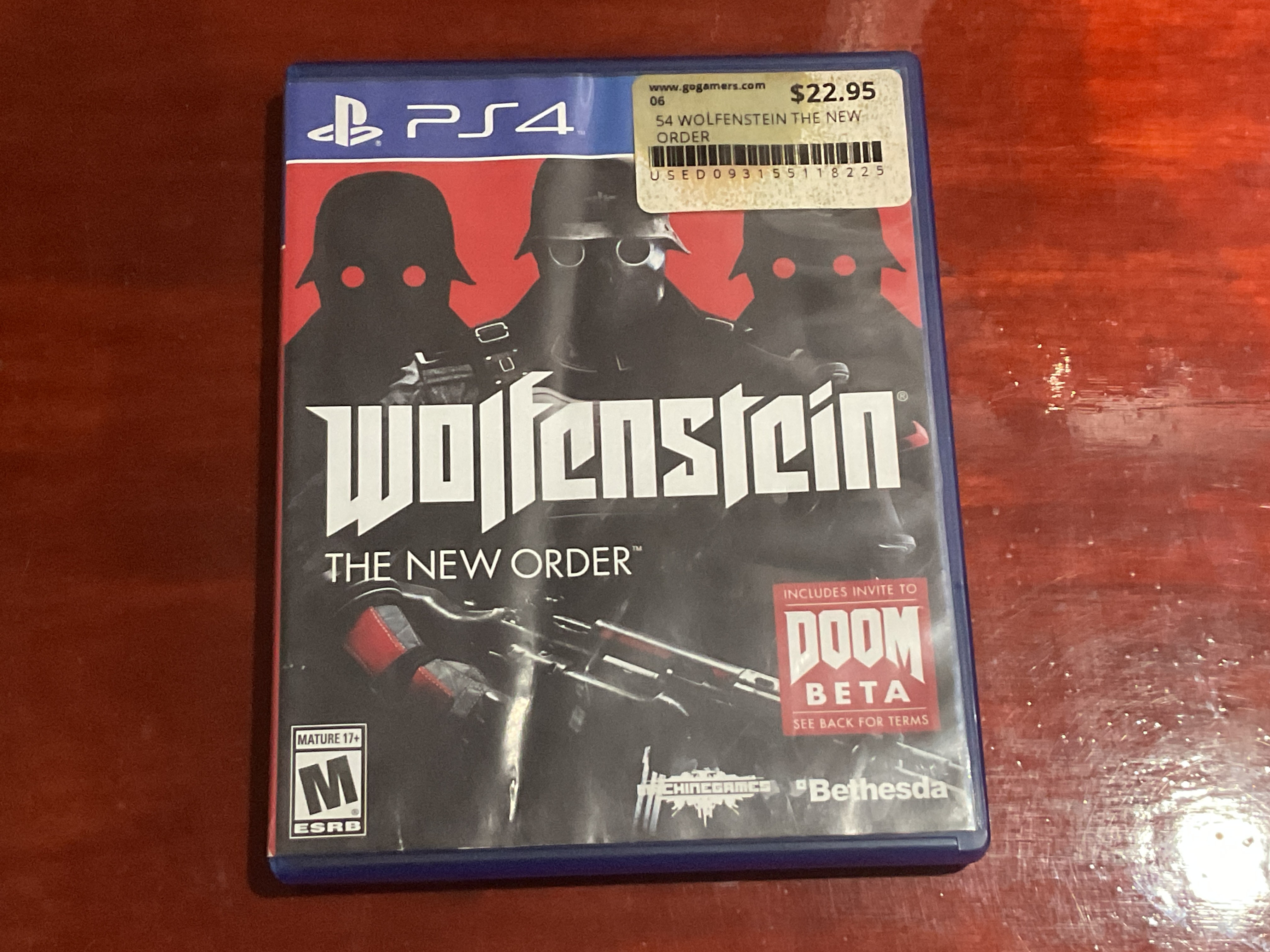 Wolfenstein: The New Order - PS4 Game
