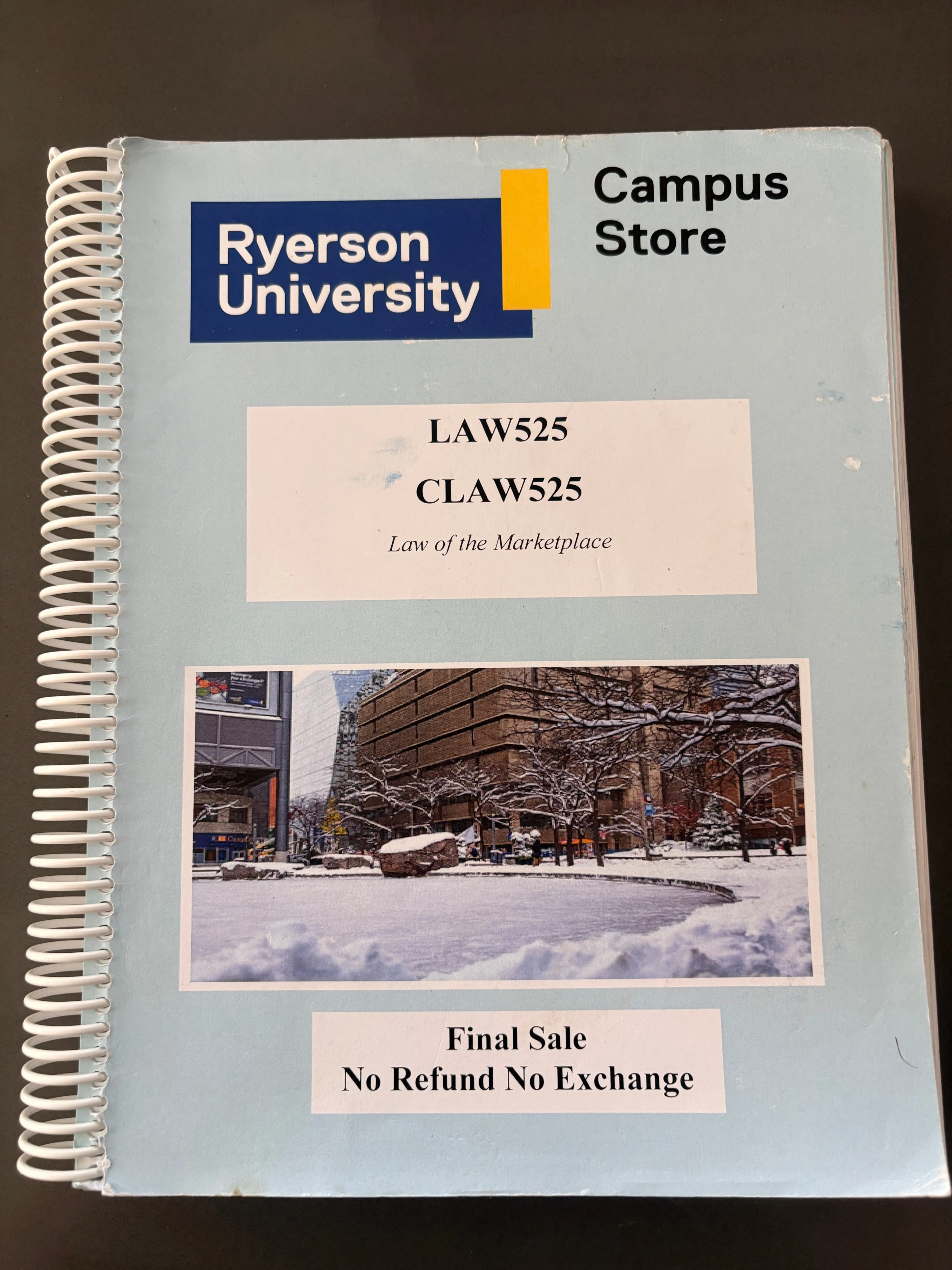 LAW 525 / CLAW 525 Textbook