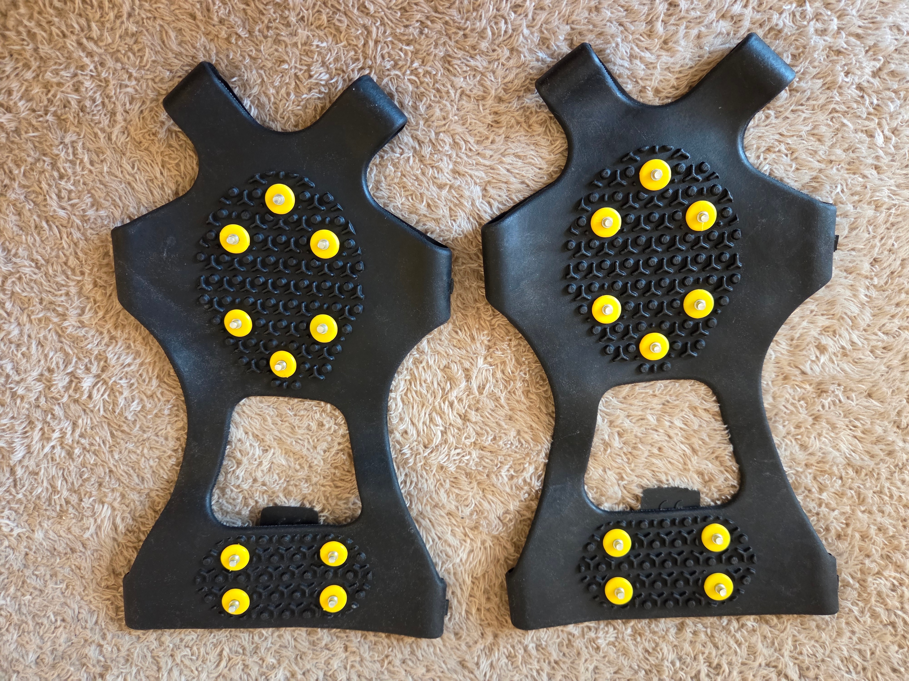 XL Ice Traction Cleats – 10-Stud Anti-Slip, Like New