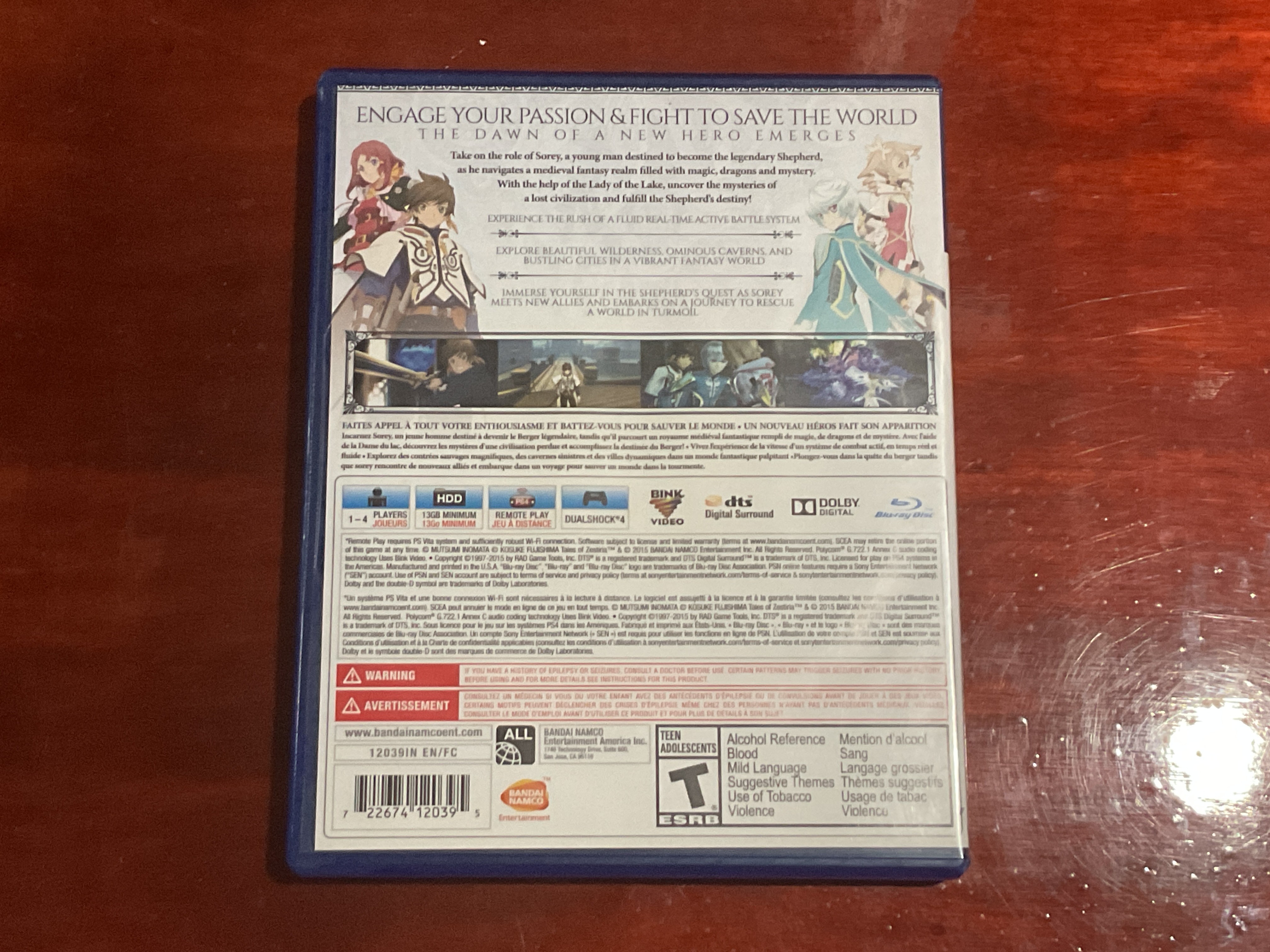 Tales of Zestiria PS4 Game - photo 2