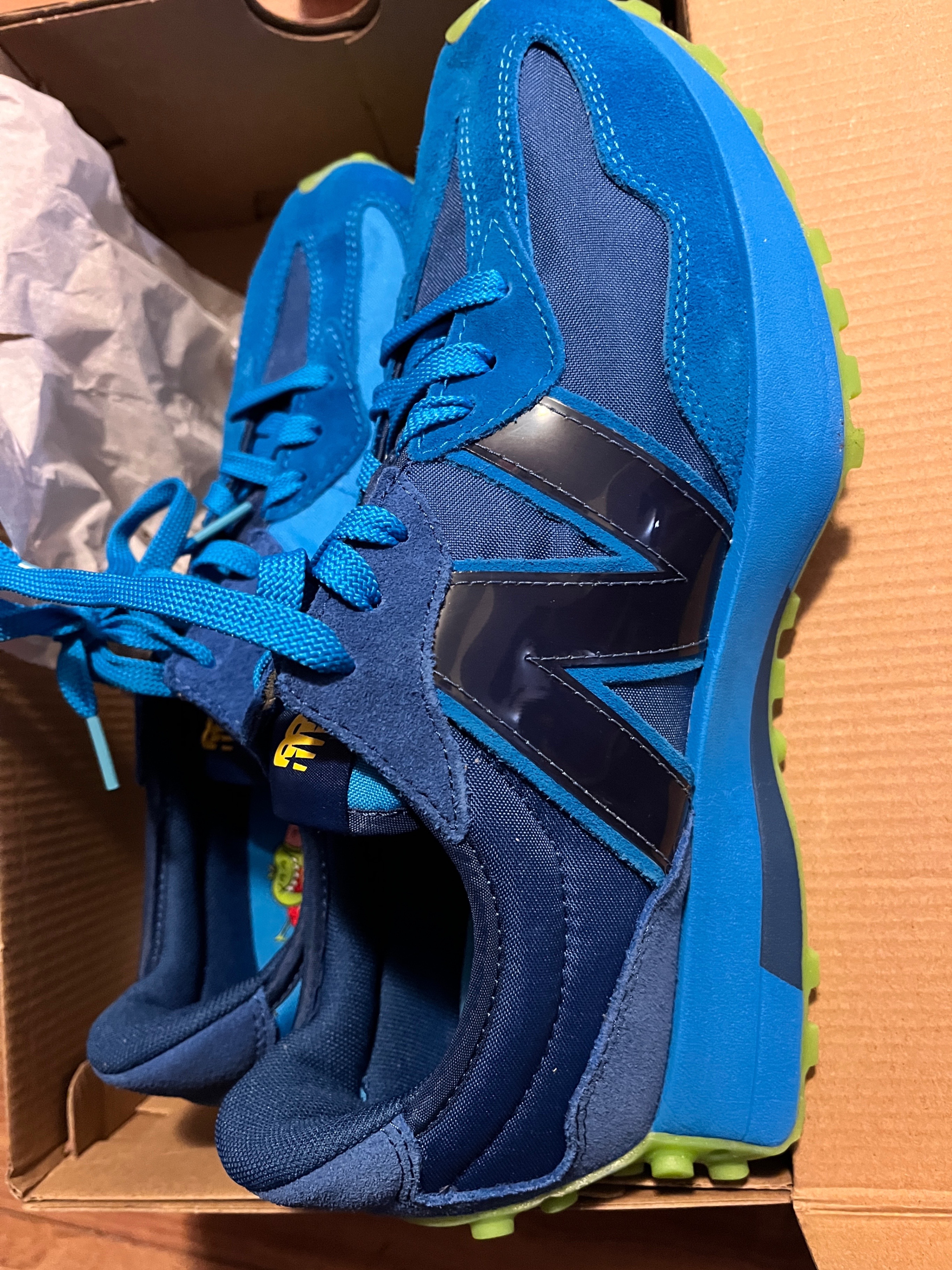New Balance 327 Jolly Rancher Blue - photo 3
