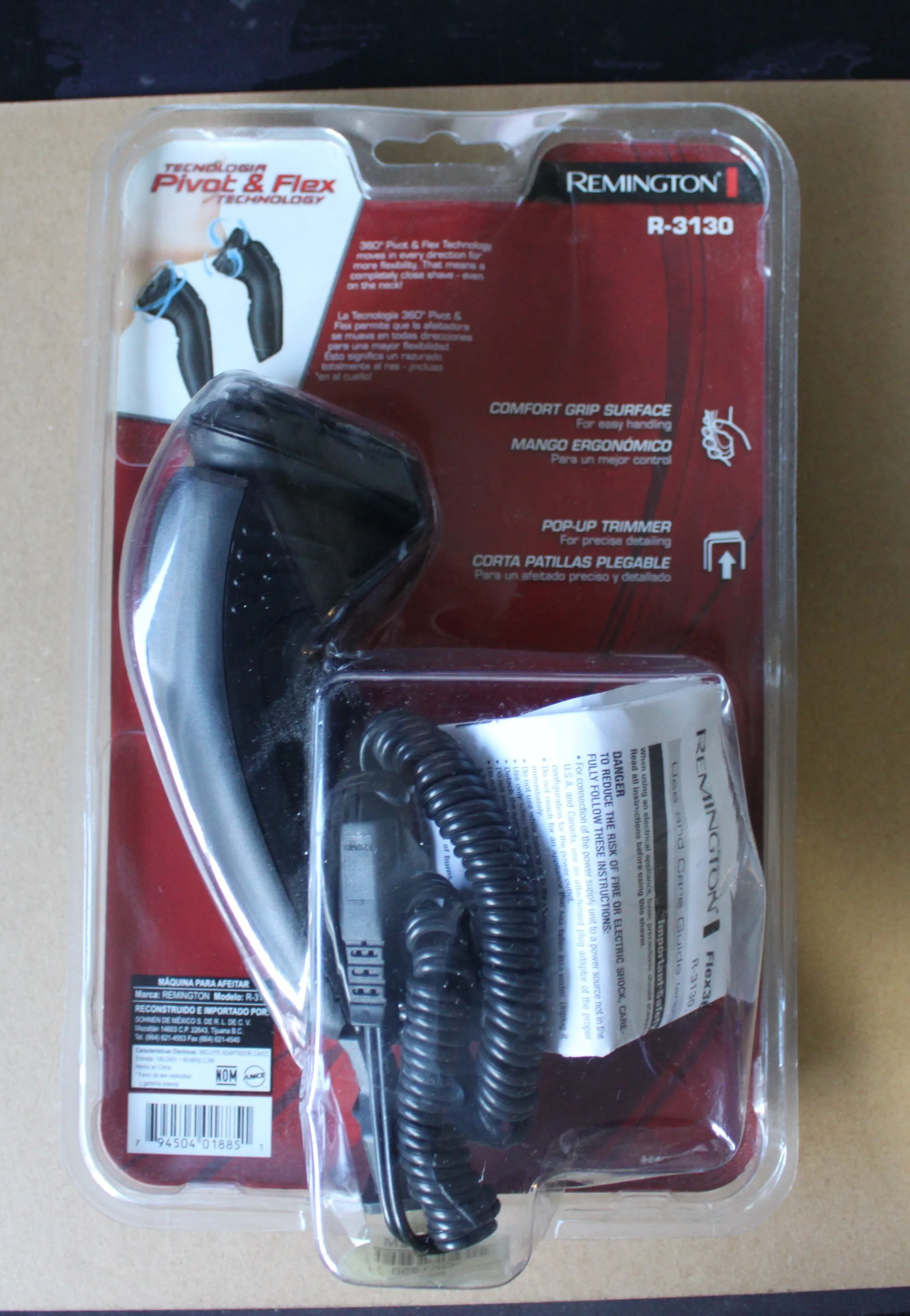 Remington R-3130 electric shaver image indicator(2)