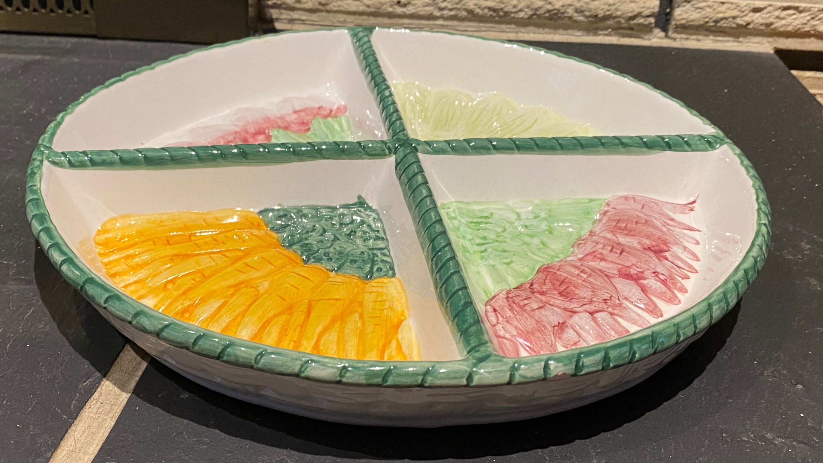 Vintage Divided Serving Dish