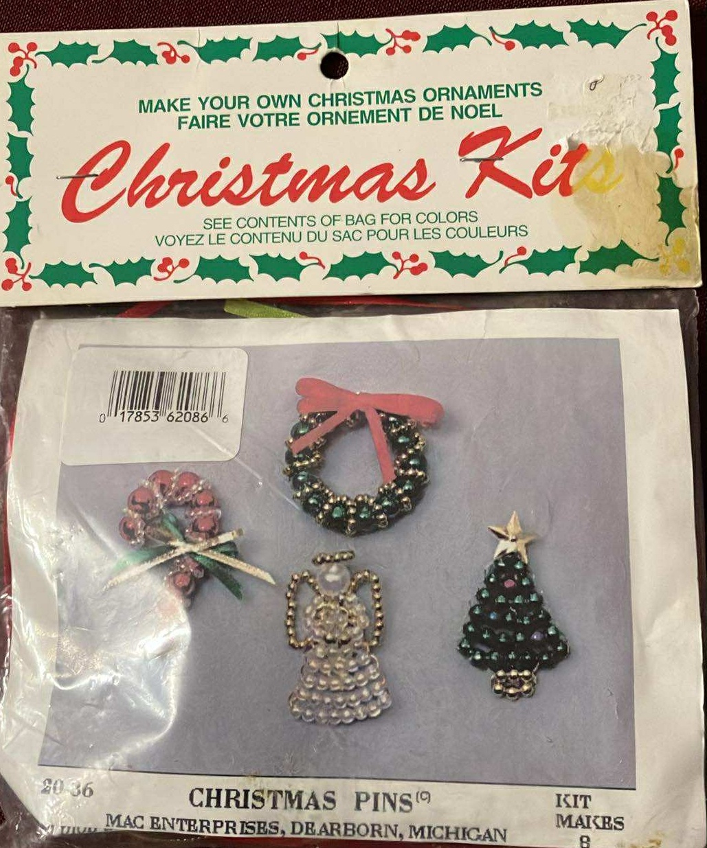 Mac Enterprise Christmas Pins Christmas Kit (New)