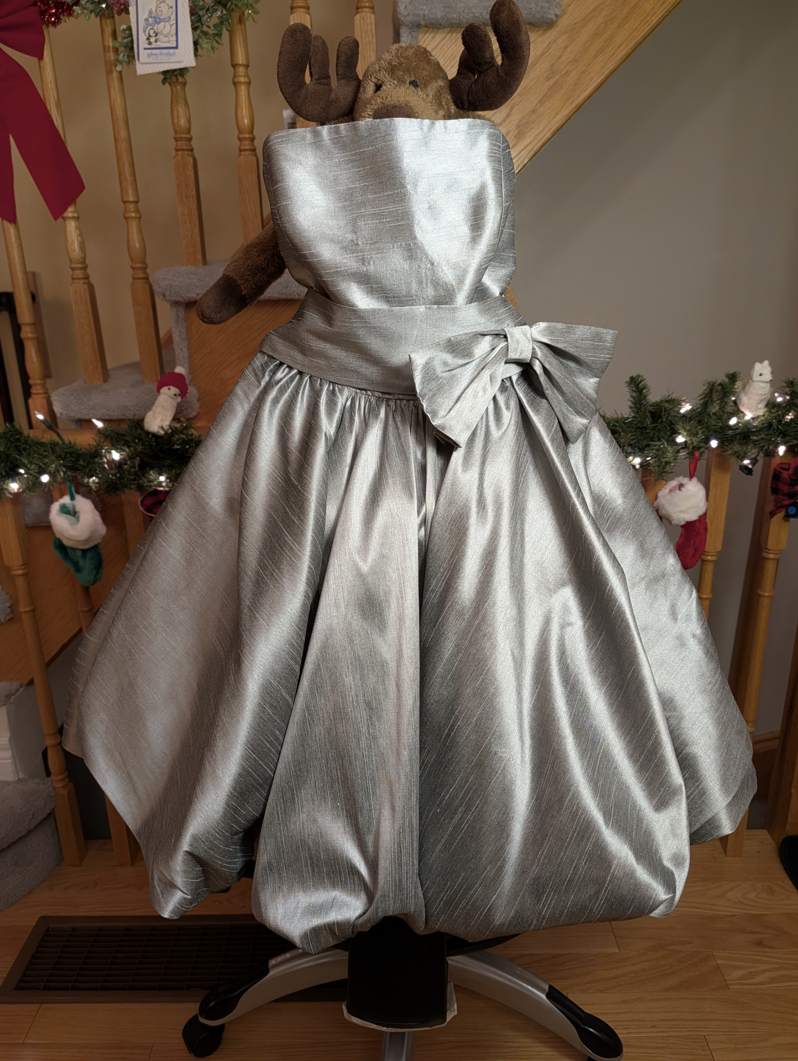 Silver Bubble/Balloon Dress