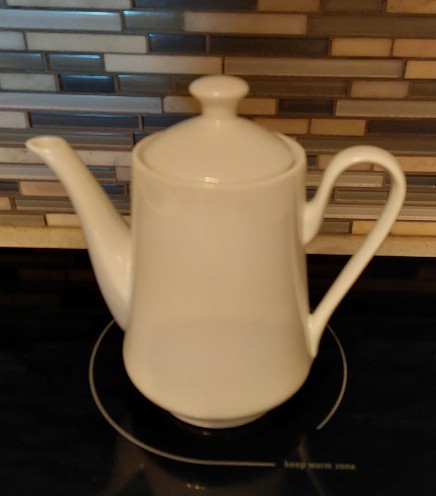 White Porcelain Teapot