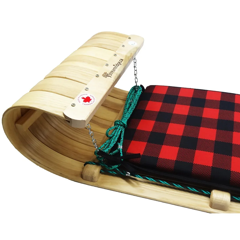 Streamridge Buffalo Plaid Cushion Sleigh image indicator(2)