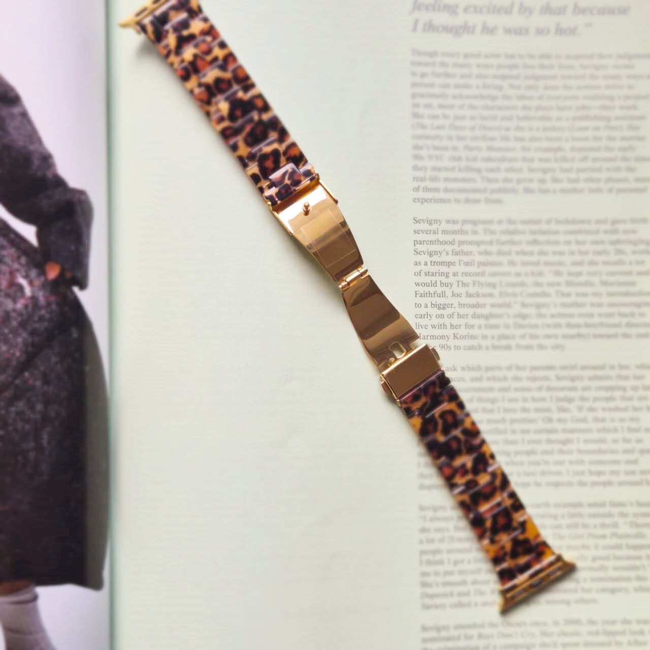 I watch Leopard Print Apple Watch Band-01 - photo 3