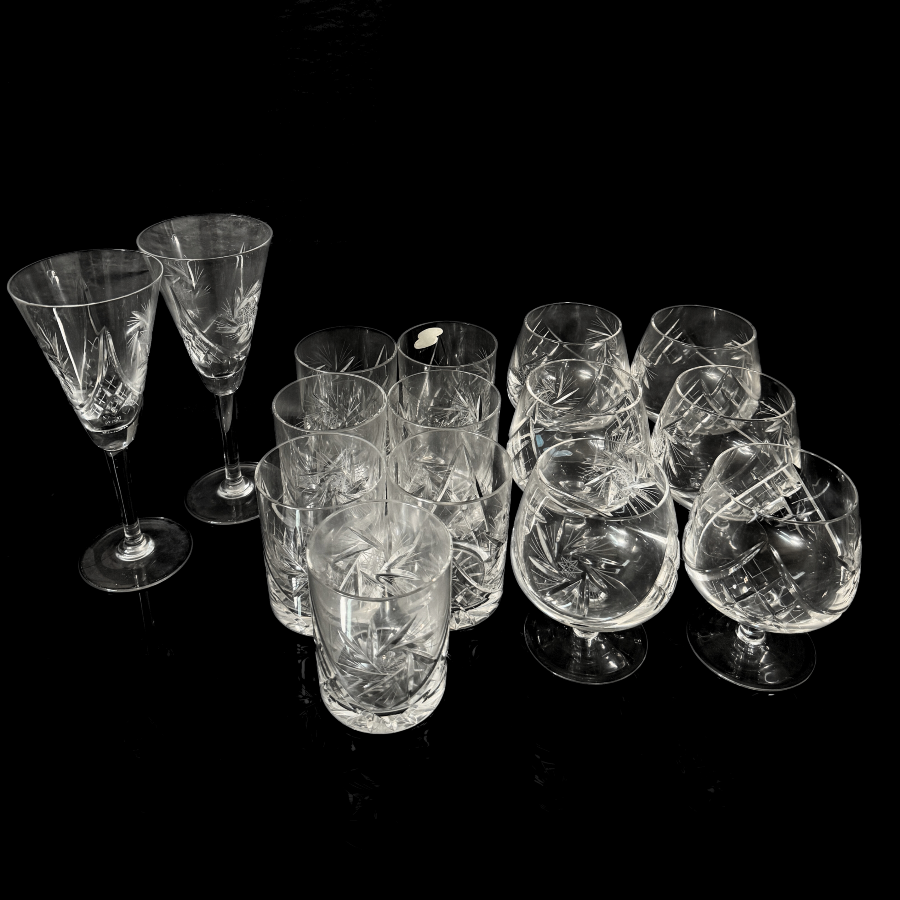 Crystal Glassware Set