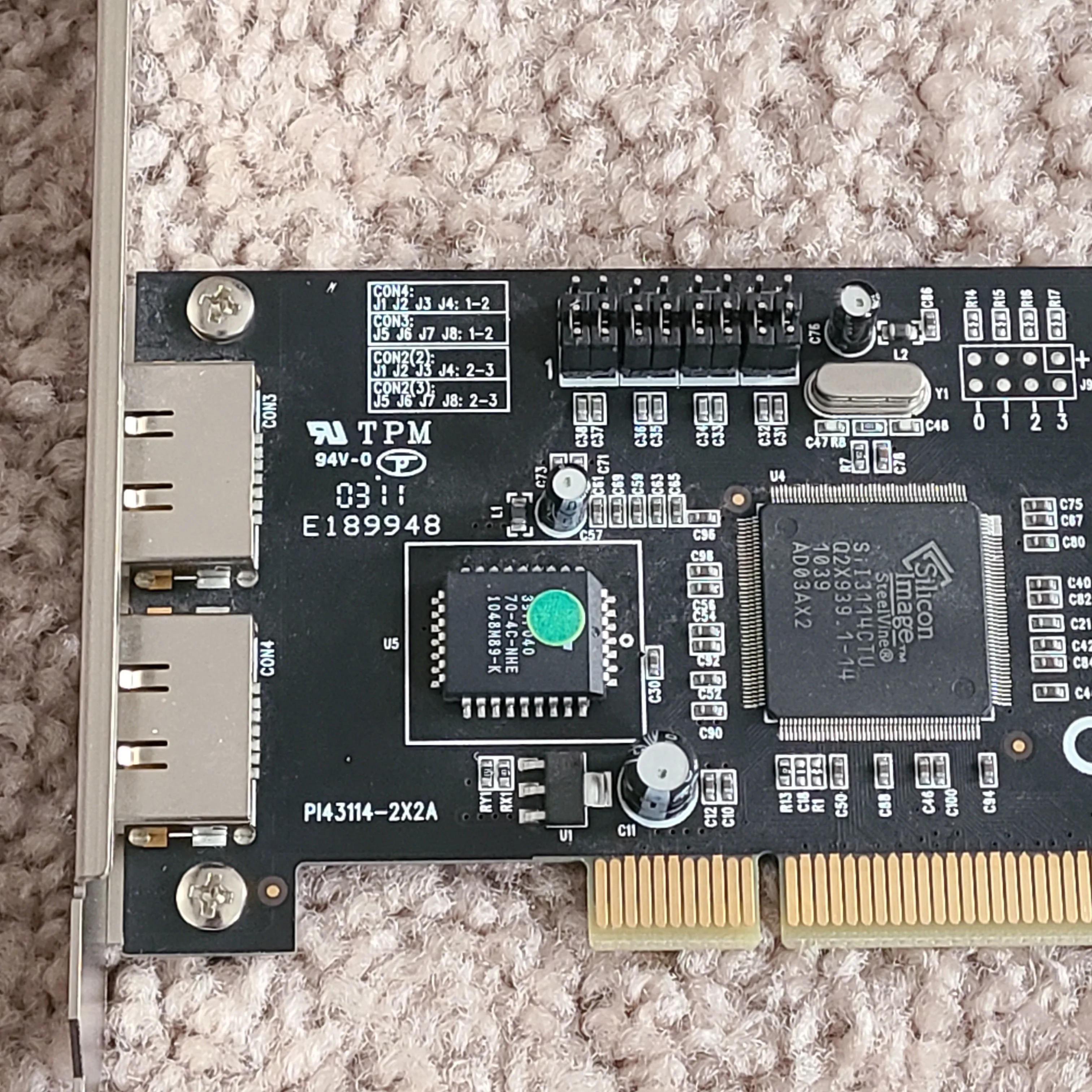4-Port Internal SATA to External eSATA Controller Card image indicator(3)