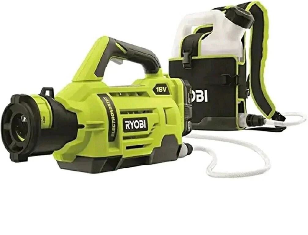 RYOBI ONE+ 18-Volt Lithium-Ion Cordless Electrostatic Sprayer