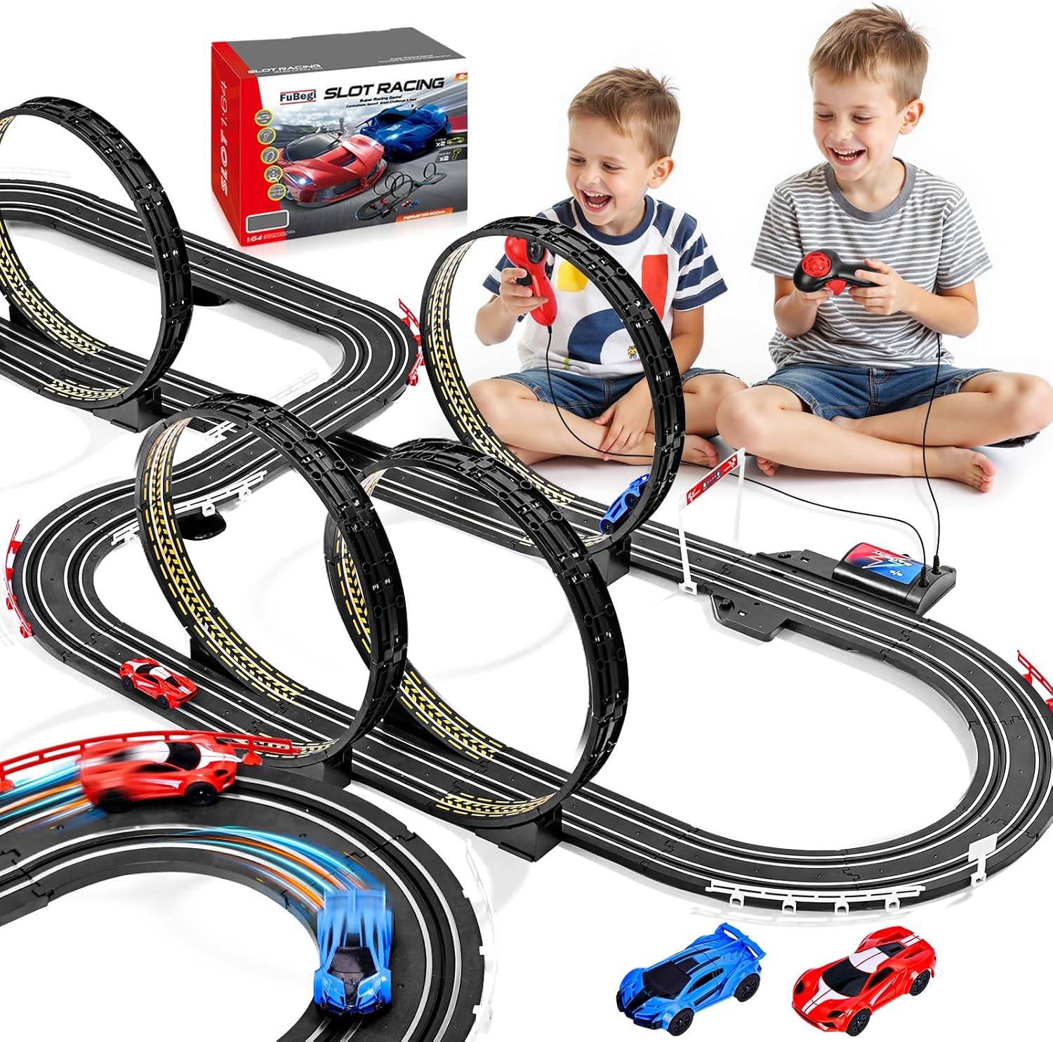 New Toy Car Race Track Set