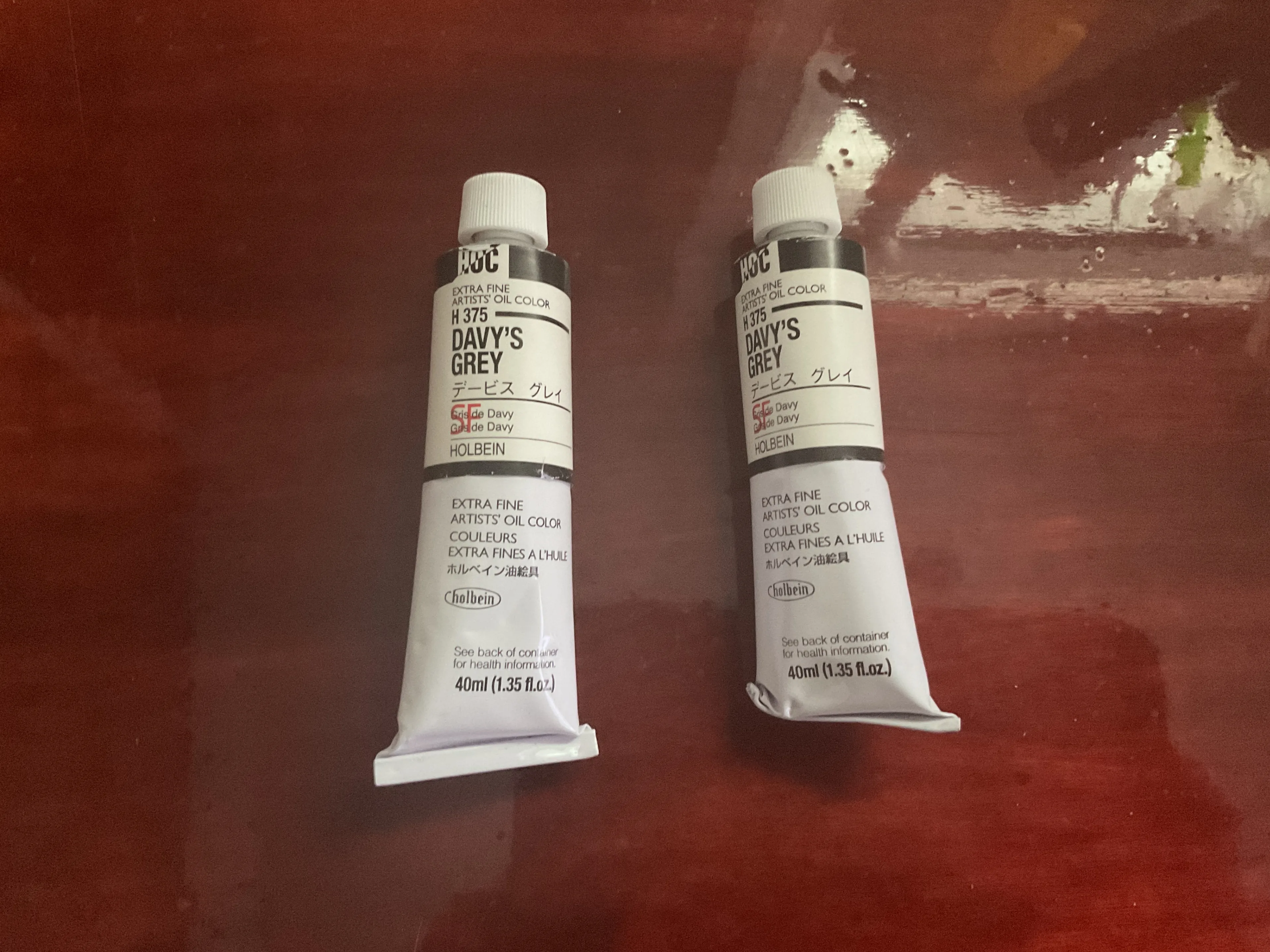 Holbein Artist's Oil Color - Davy's Grey