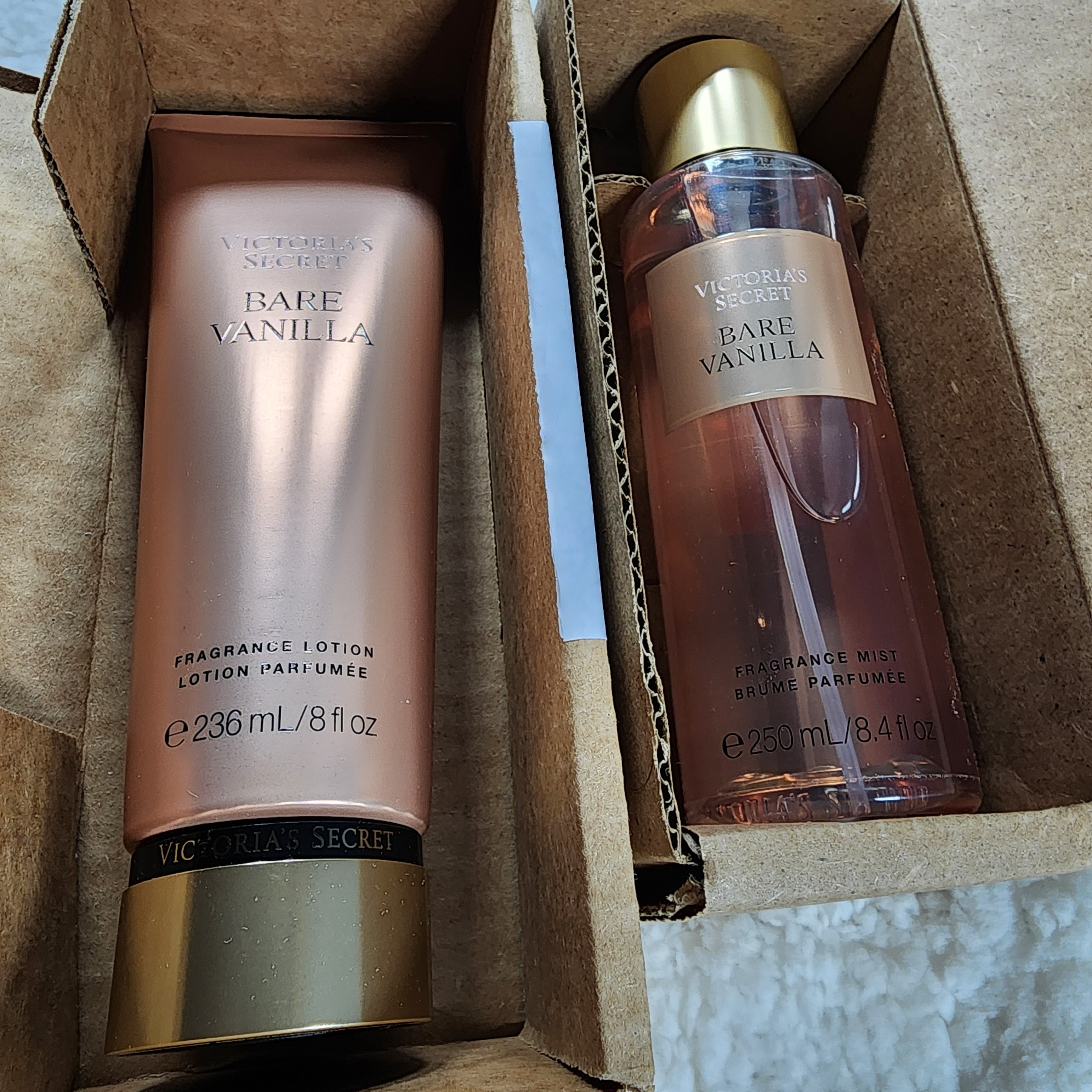 Victoria's Secret Bare Vanilla Set.