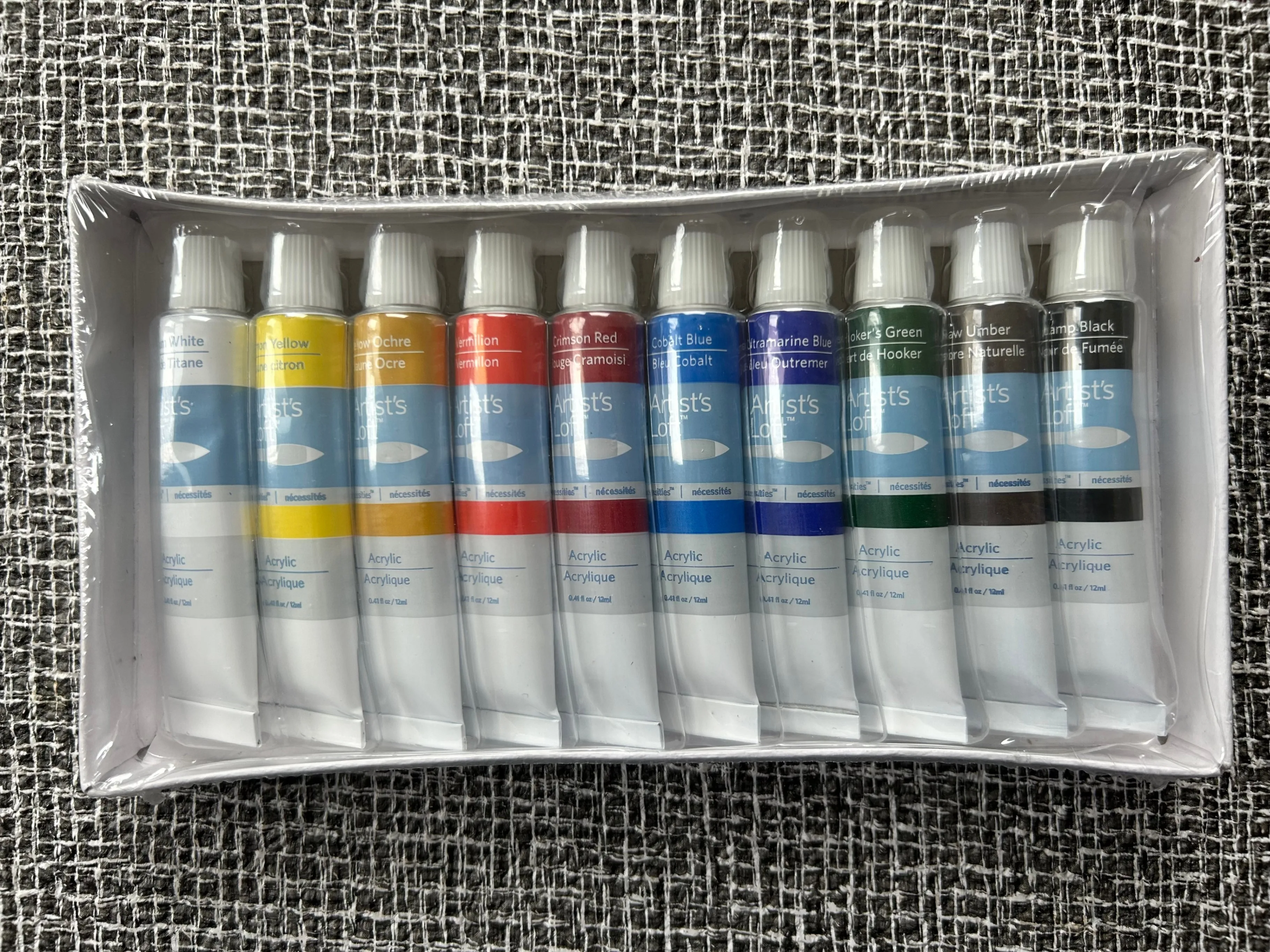 Assorted Art Supplies (Paints & Pastels)
