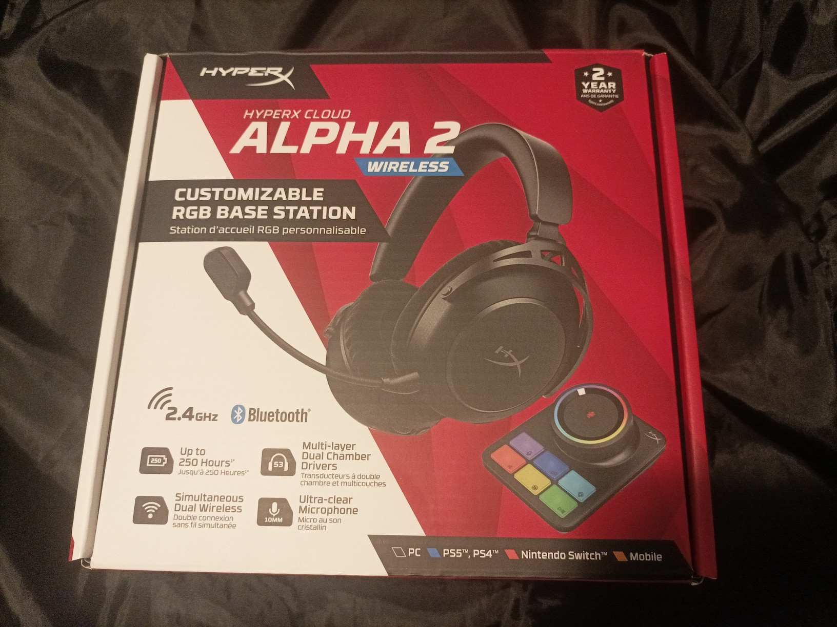 HyperX Cloud Alpha 2 – Wireless Gaming Headset