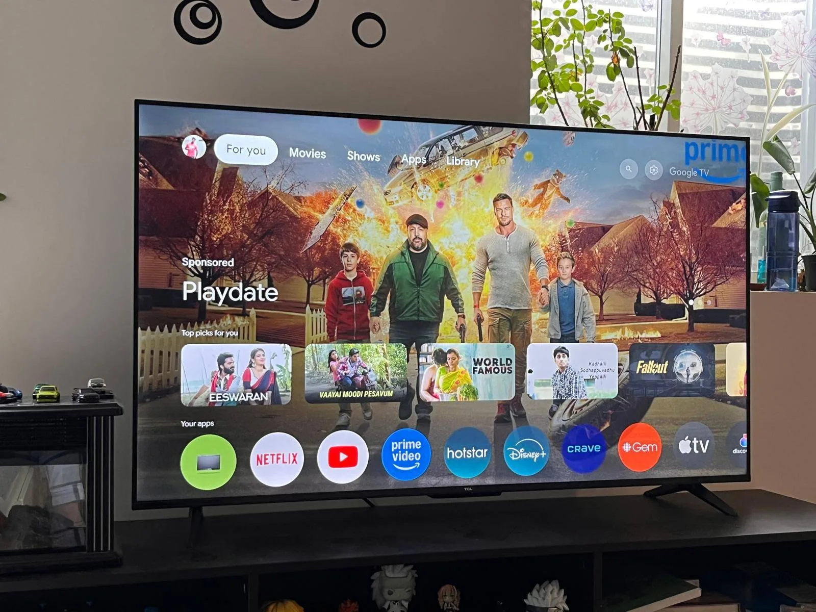 55″ TCL Smart LED TV — Great Condition, Ready to Use image indicator(2)