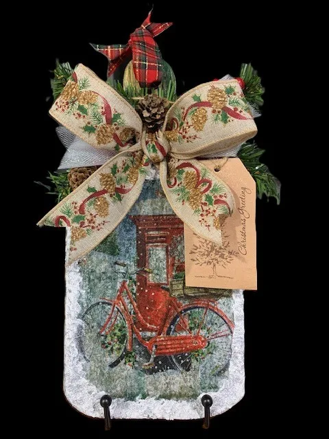 Handcrafted Christmas Wooden Cutting Board  Decorations image indicator(4)