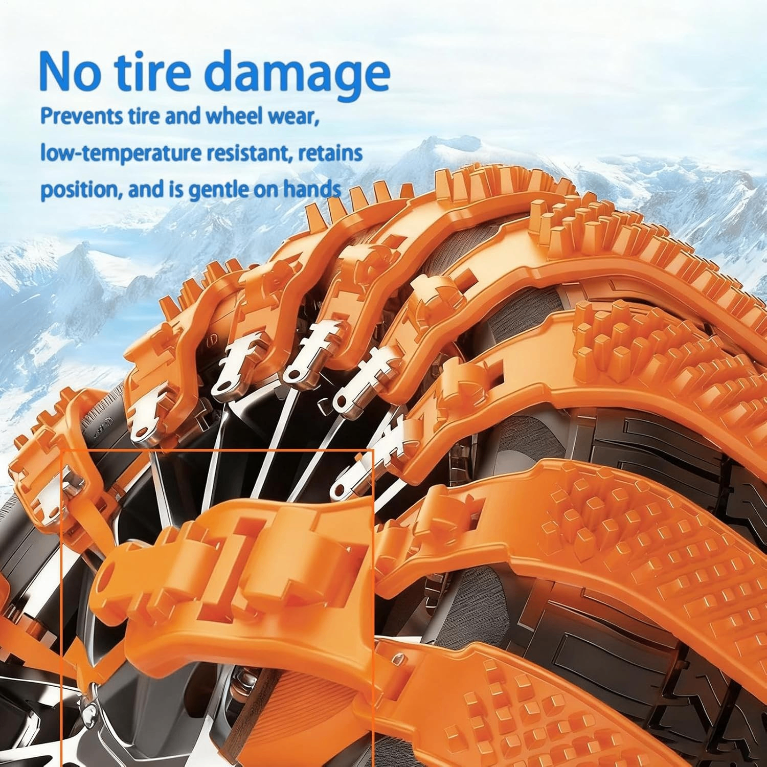 All-Terrain Anti-Slip Chains - photo 2