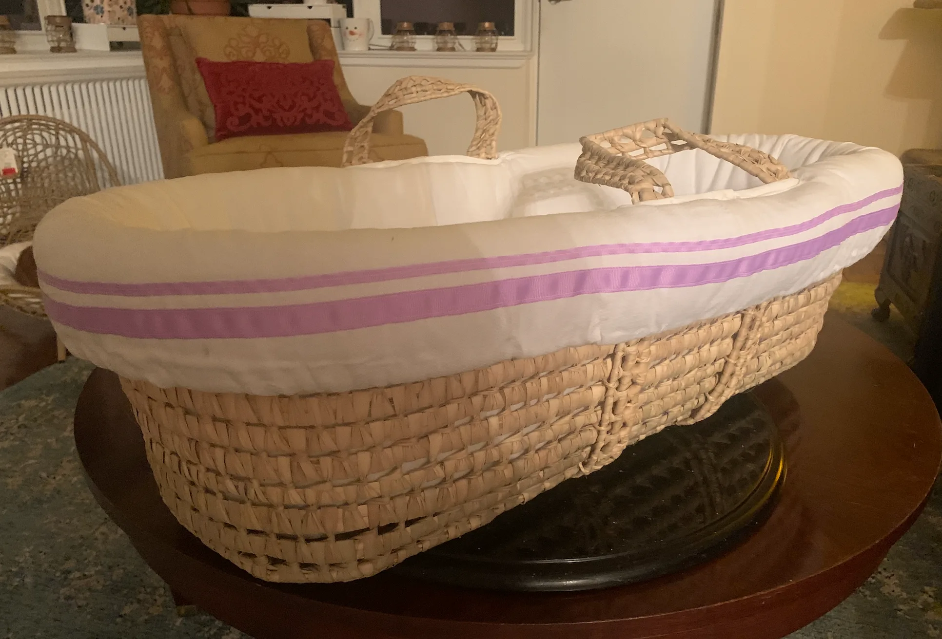 New Large Woven Basket