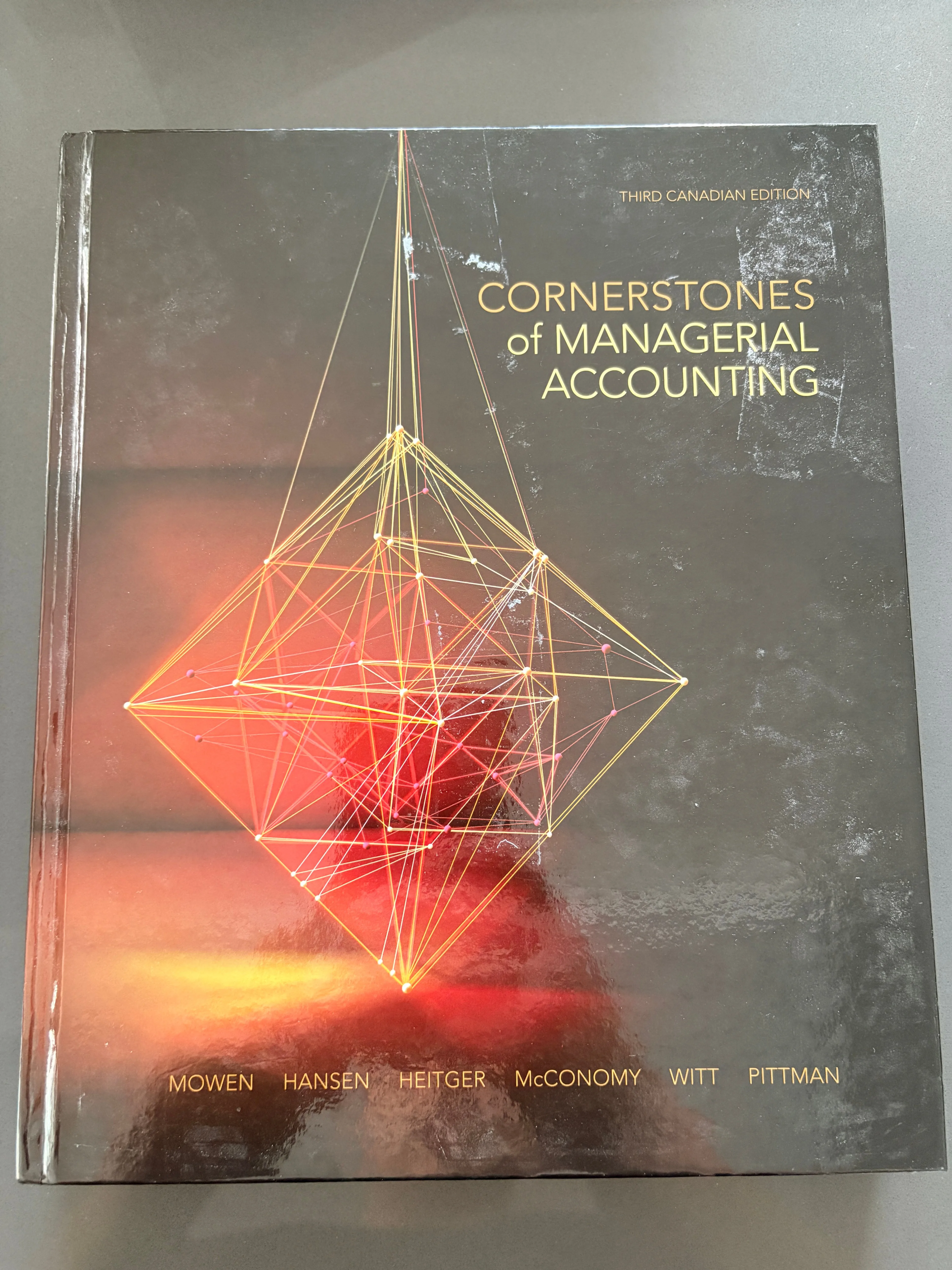 Cornerstone of Managerial Accounting