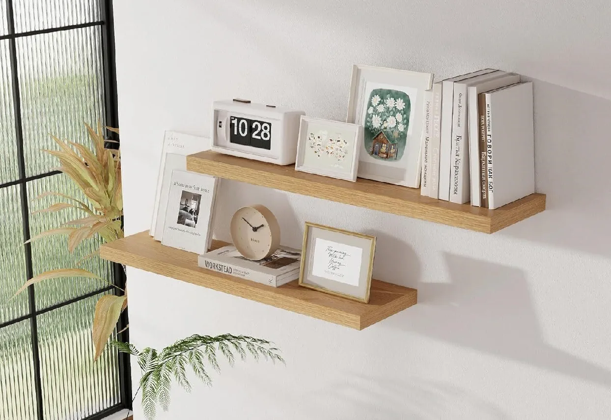 New Two Floating Shelves (35.7")