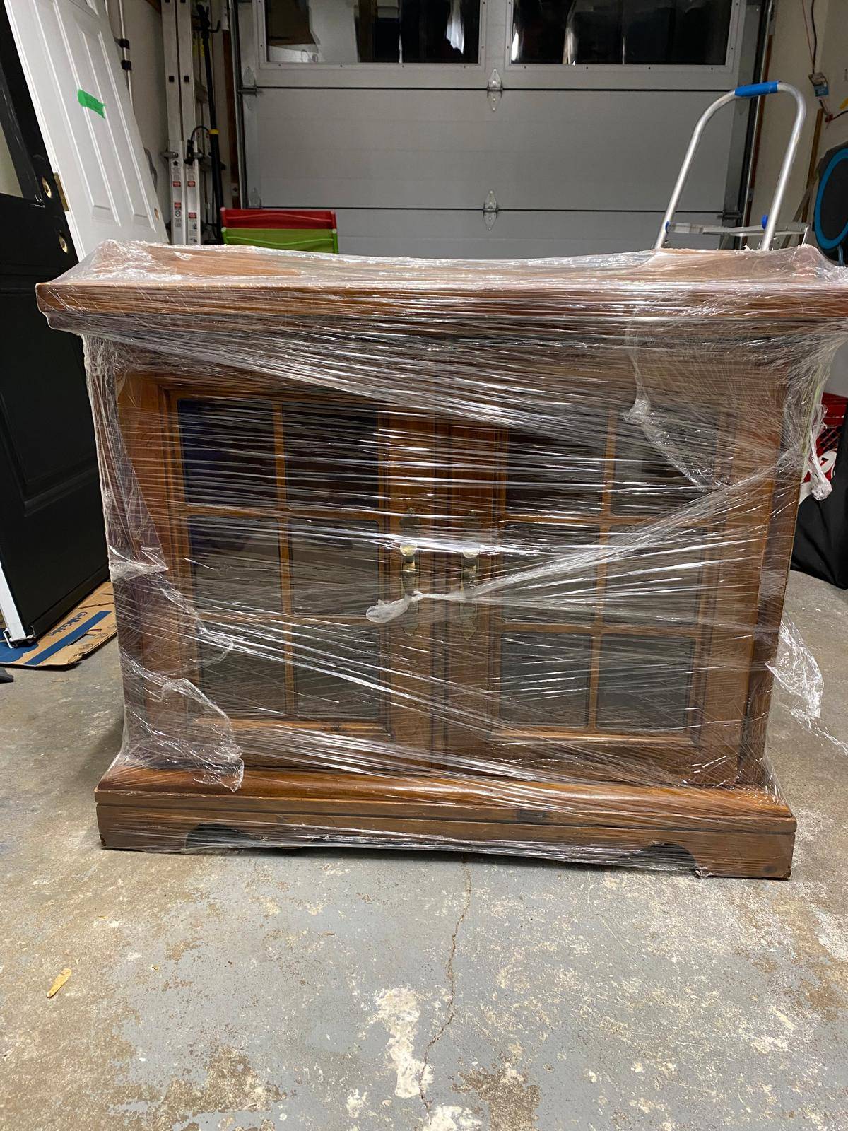 Mini China Glass Cabinet, with one interior shelf - photo 2