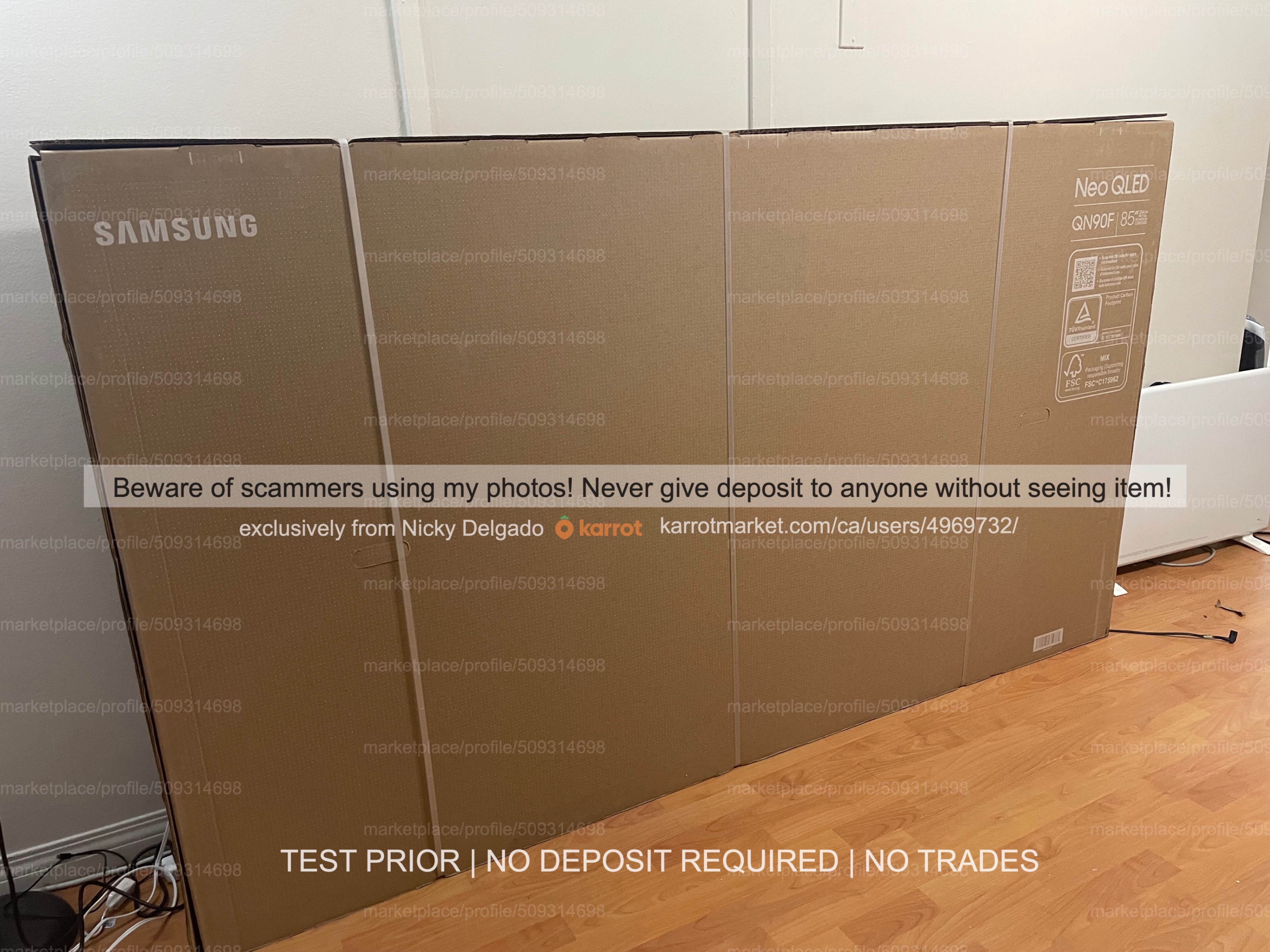 BNIB - Samsung 85" NEO QLED MINI LED Smart TV | 4K 165hz