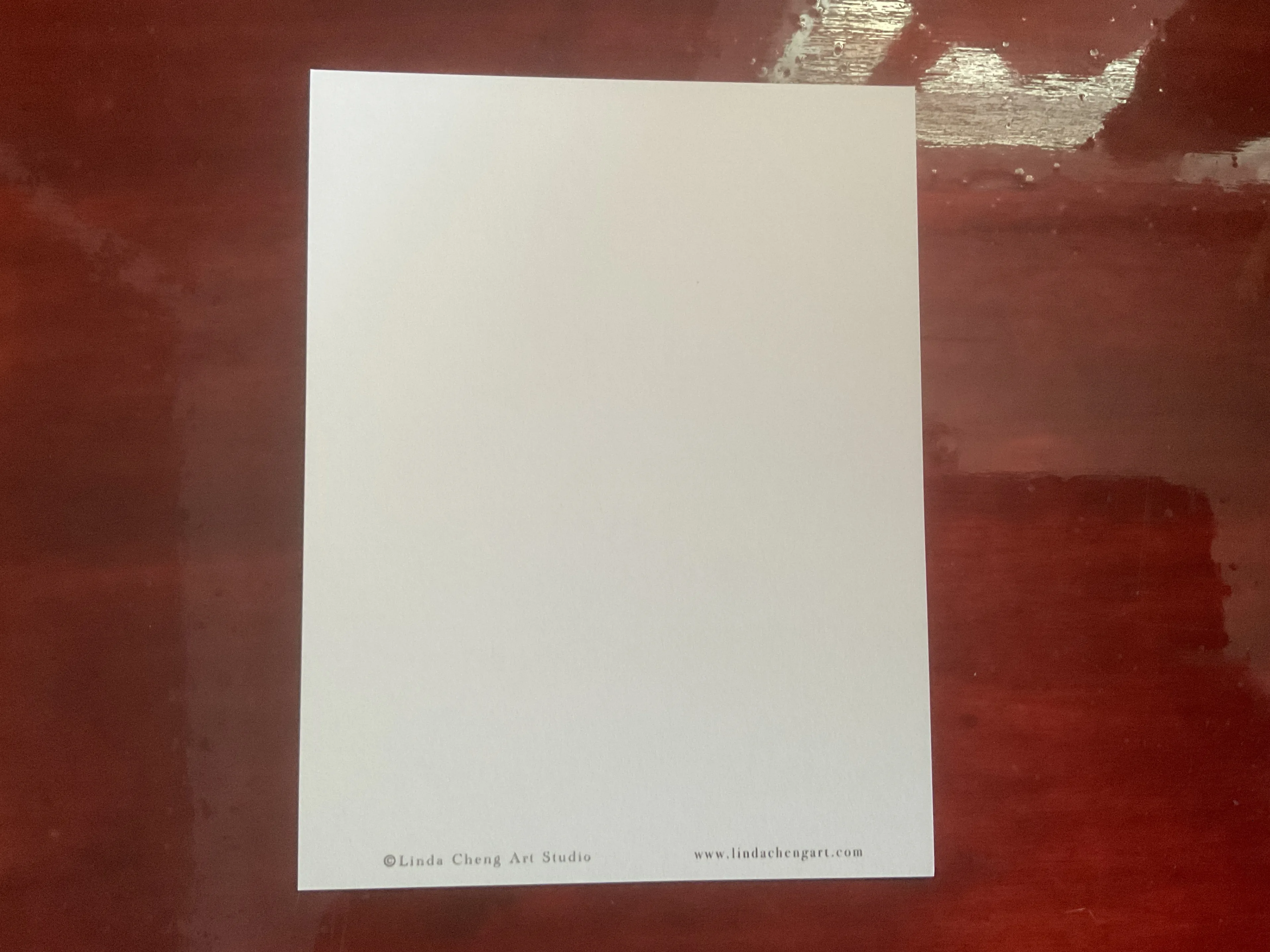 4 Pack Assorted Postcards from Artist Linda Cheng image indicator(6)