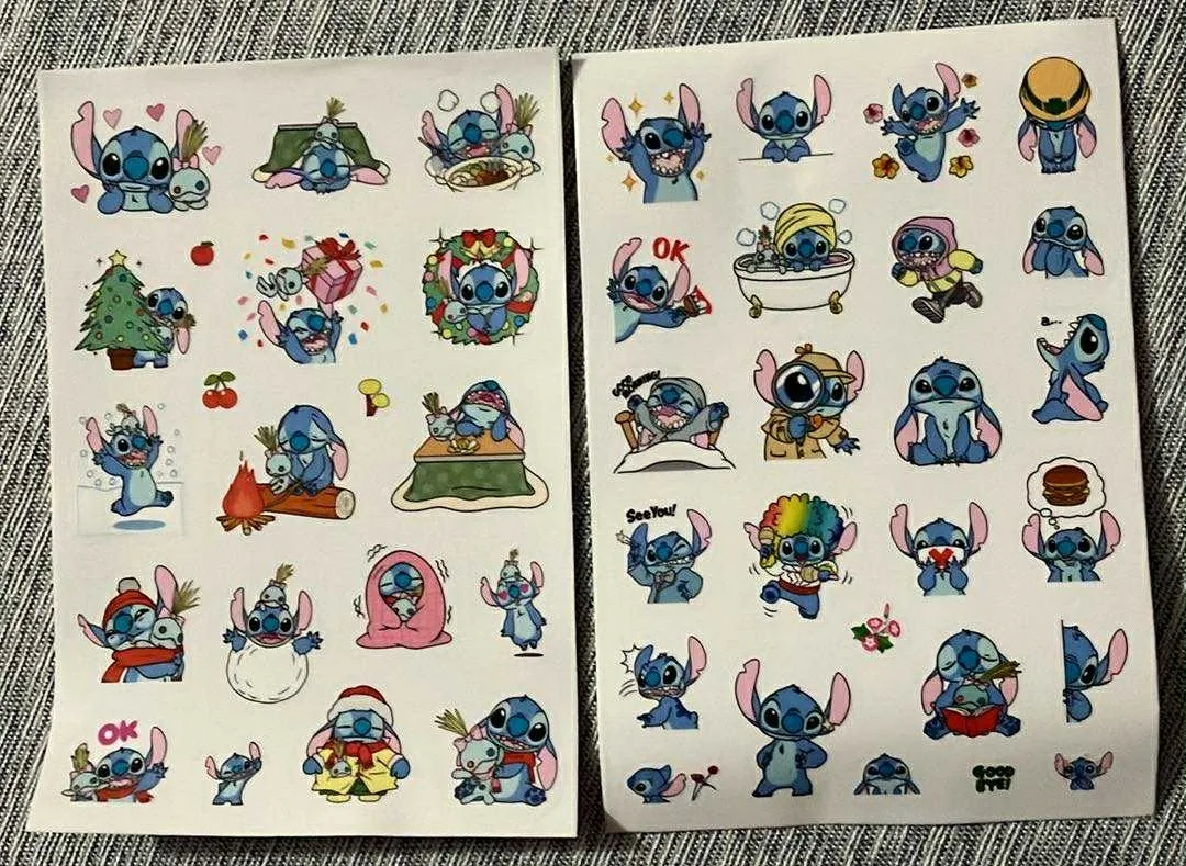 Disney Stitch Stickers (New)