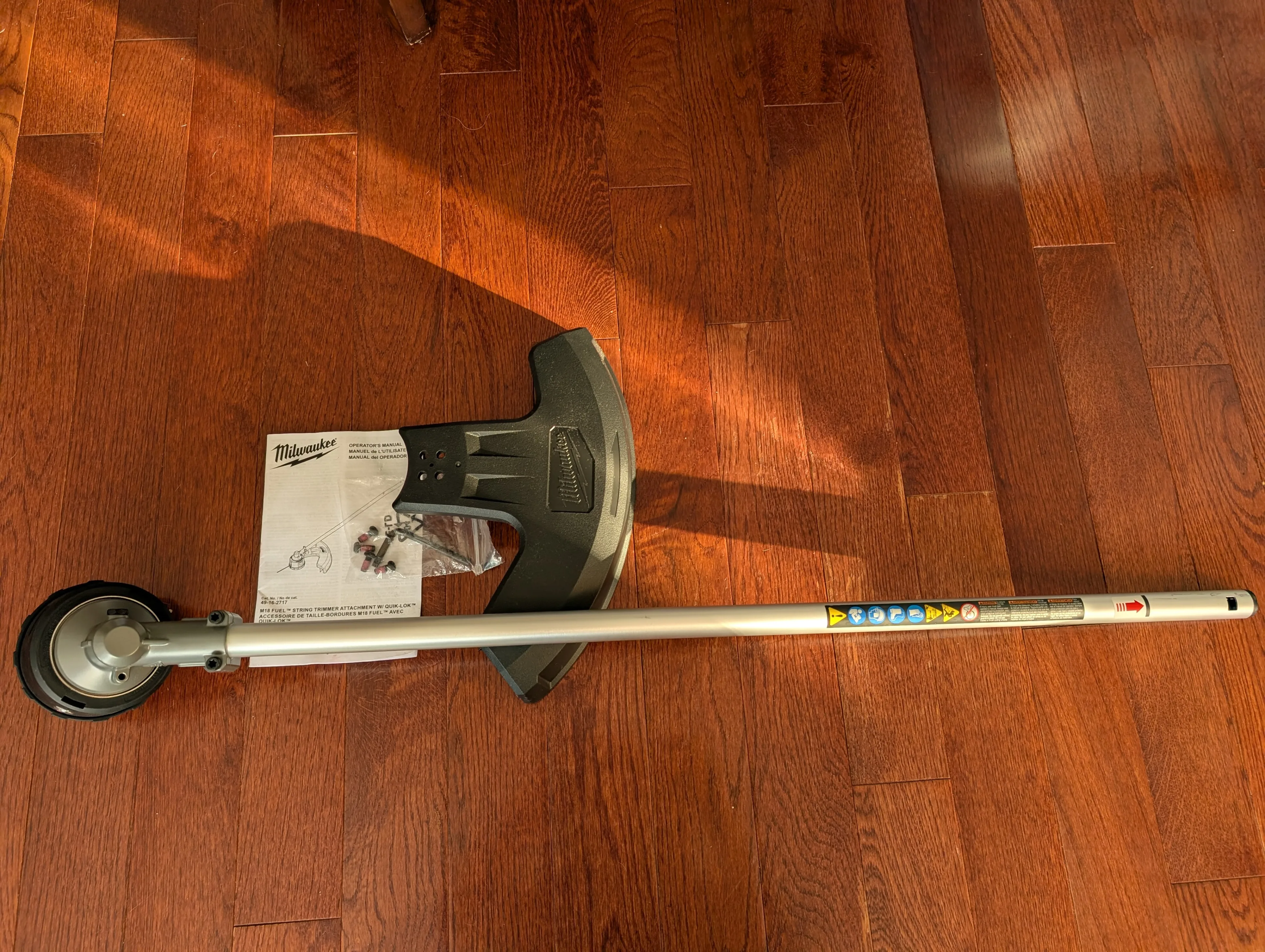 New Milwaukee M18 FUEL QUIK-LOK String Trimmer Attachment+Handle