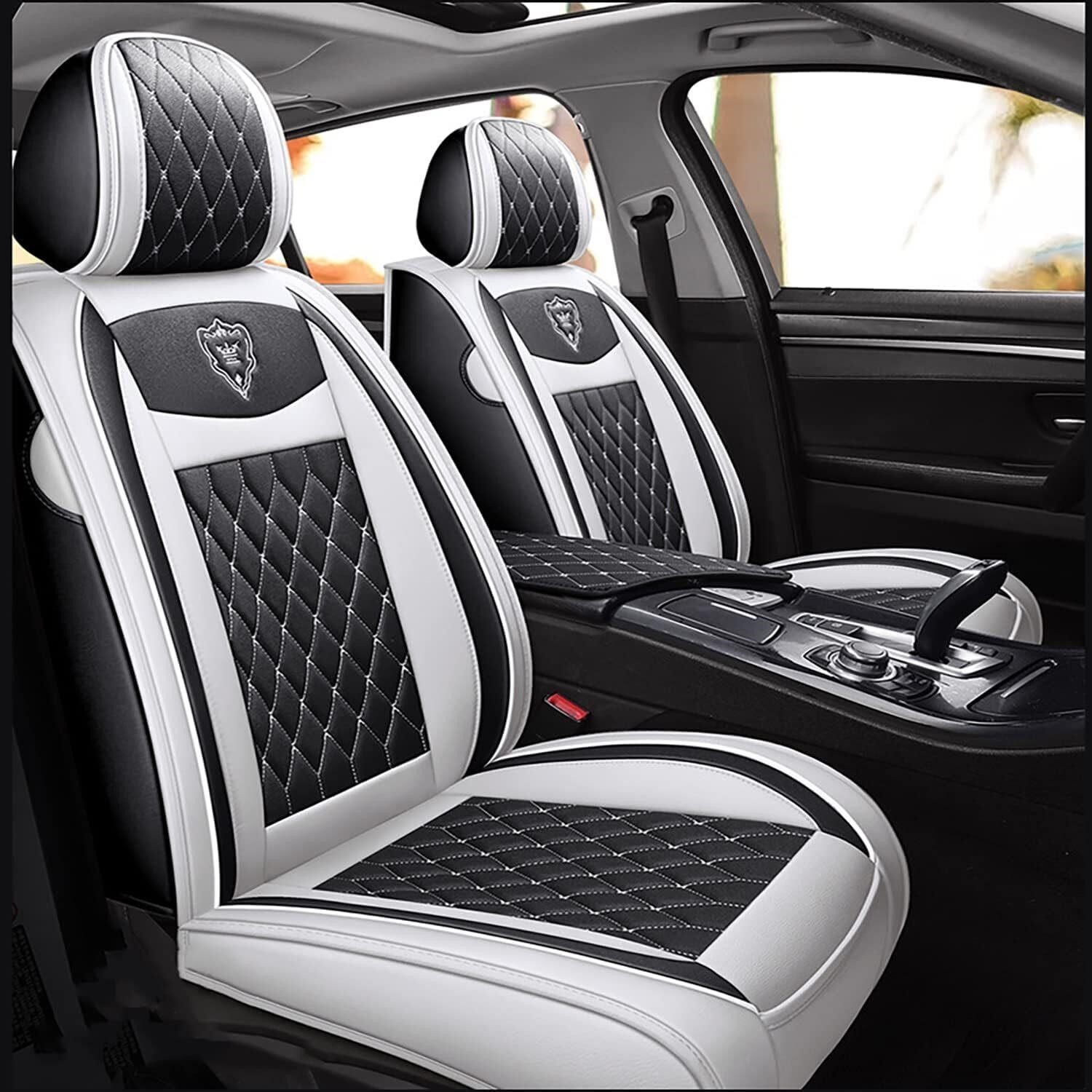 BRAND NEW  Universal Leather Car Seat Covers Full Set