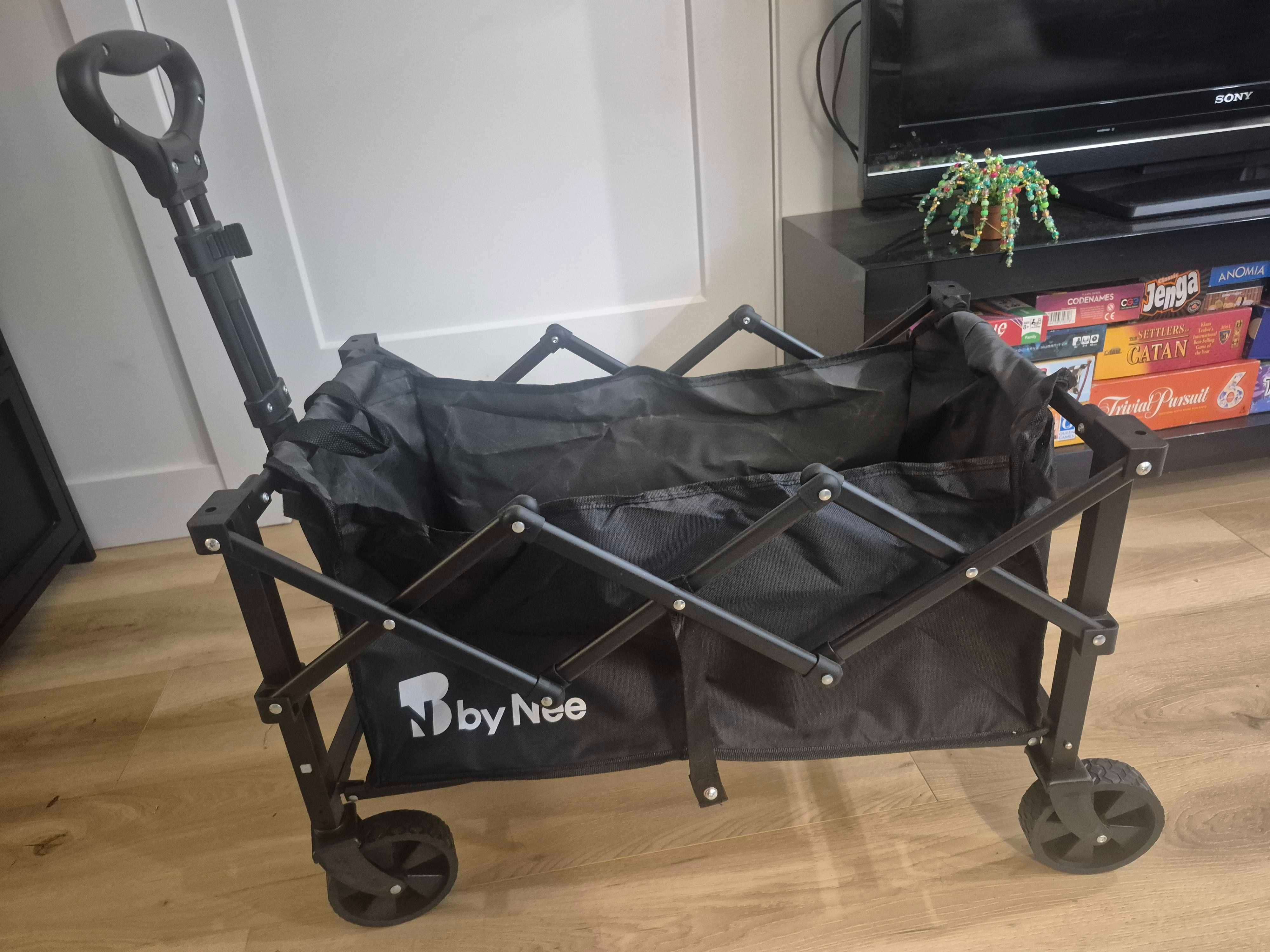 Large "By Nee" Folding Wagon - Heavy Duty & Portable