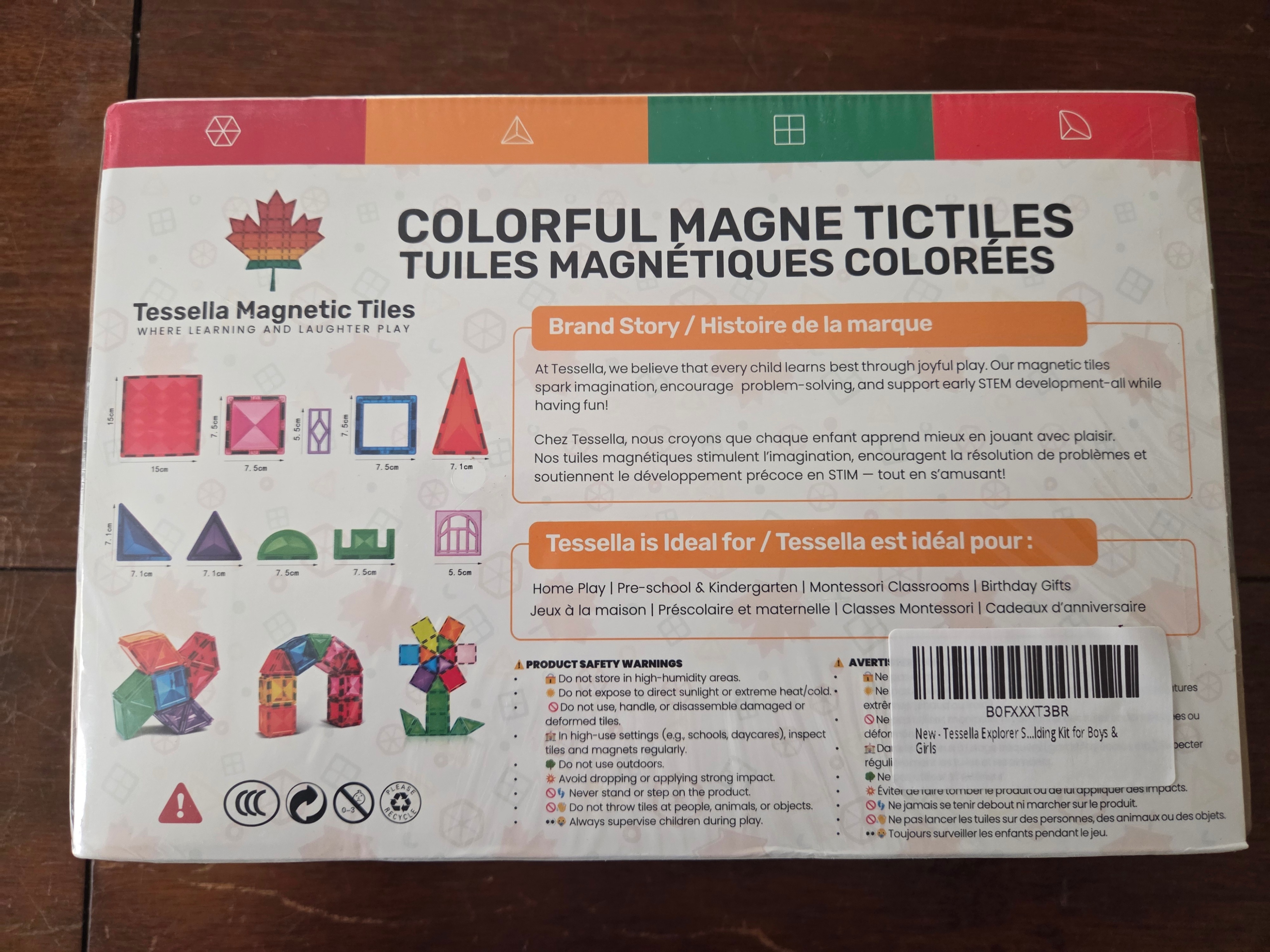 Tessella Magnetic Tiles - 78 Pieces - photo 2