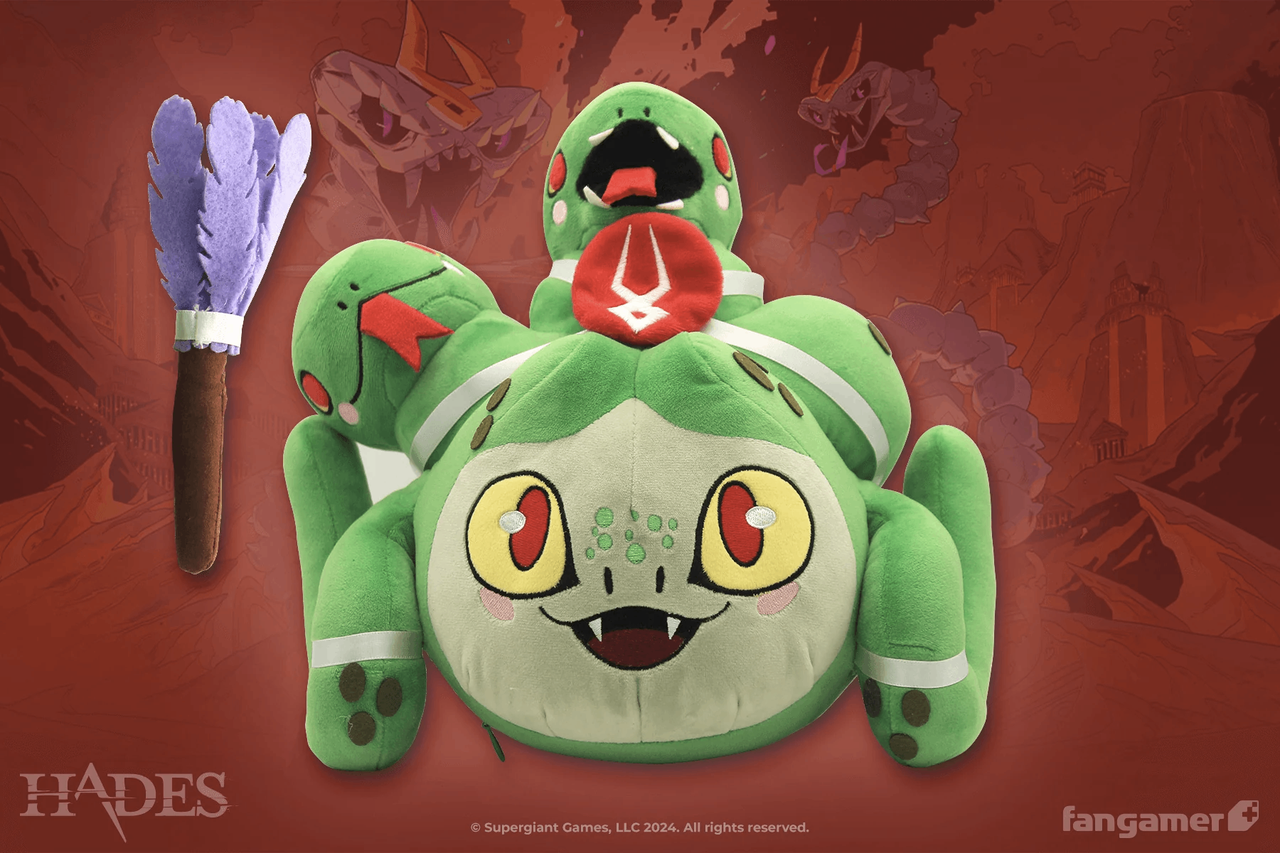 Dusa Talking Plushie // Hades official merch