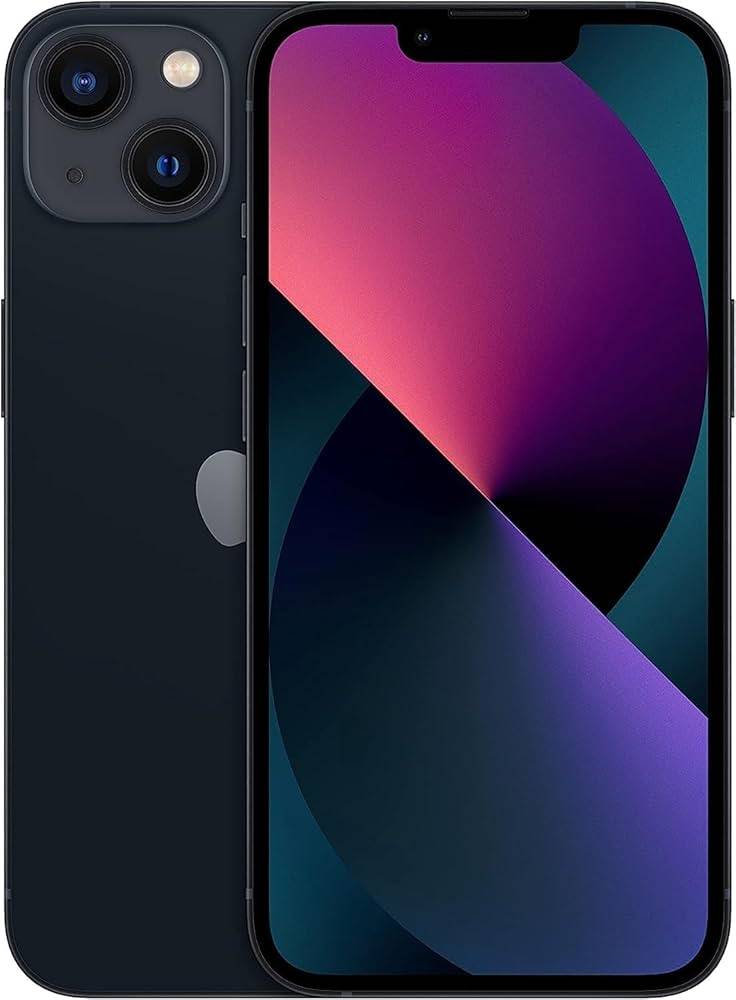 Apple  iPhone 13, 128GB, Midnight - Unlocked (Renewed)