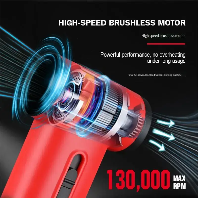 WMARK NG-TB001  Handheld fan, High-Speed  dust blower. - photo 4