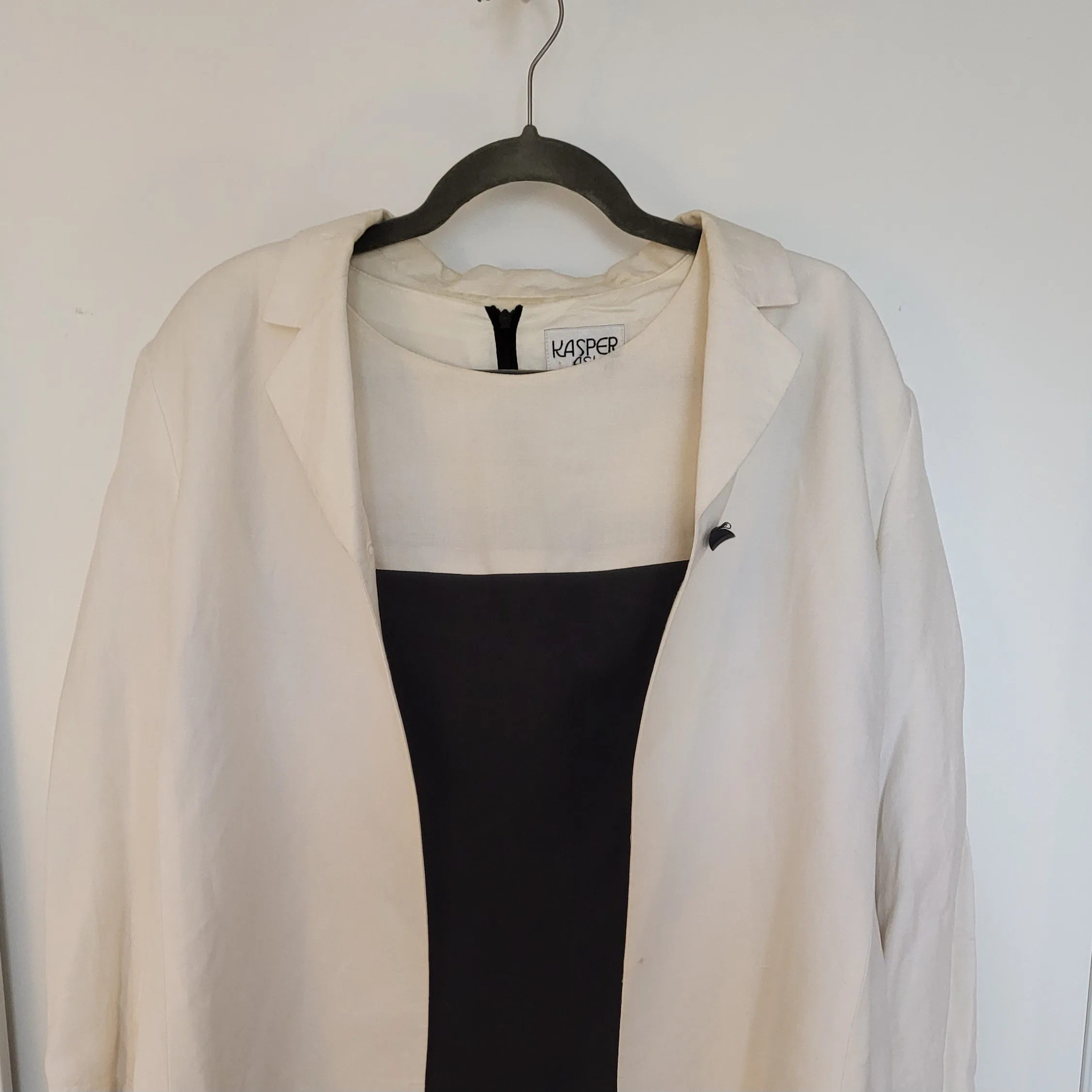 Great! Kasper Small Black & White Sheath Dress - Quick Pickup!🚀