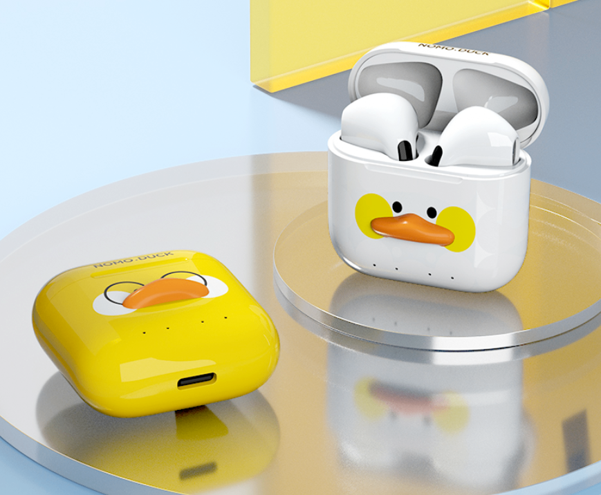 Sibyl Cute Duck Character Bluetooth Earbuds #gifting - photo 4