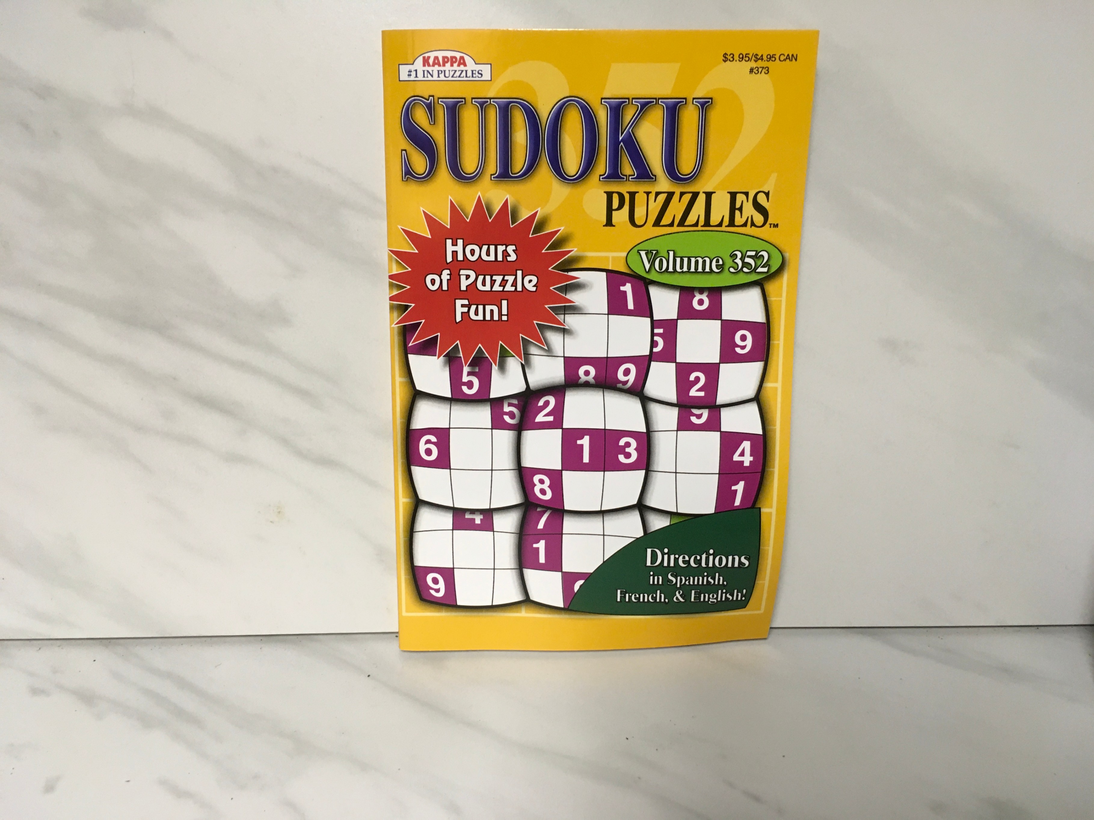 Kappa Sudoku Puzzles - Volume 351, 352, 353, 354 - photo 2