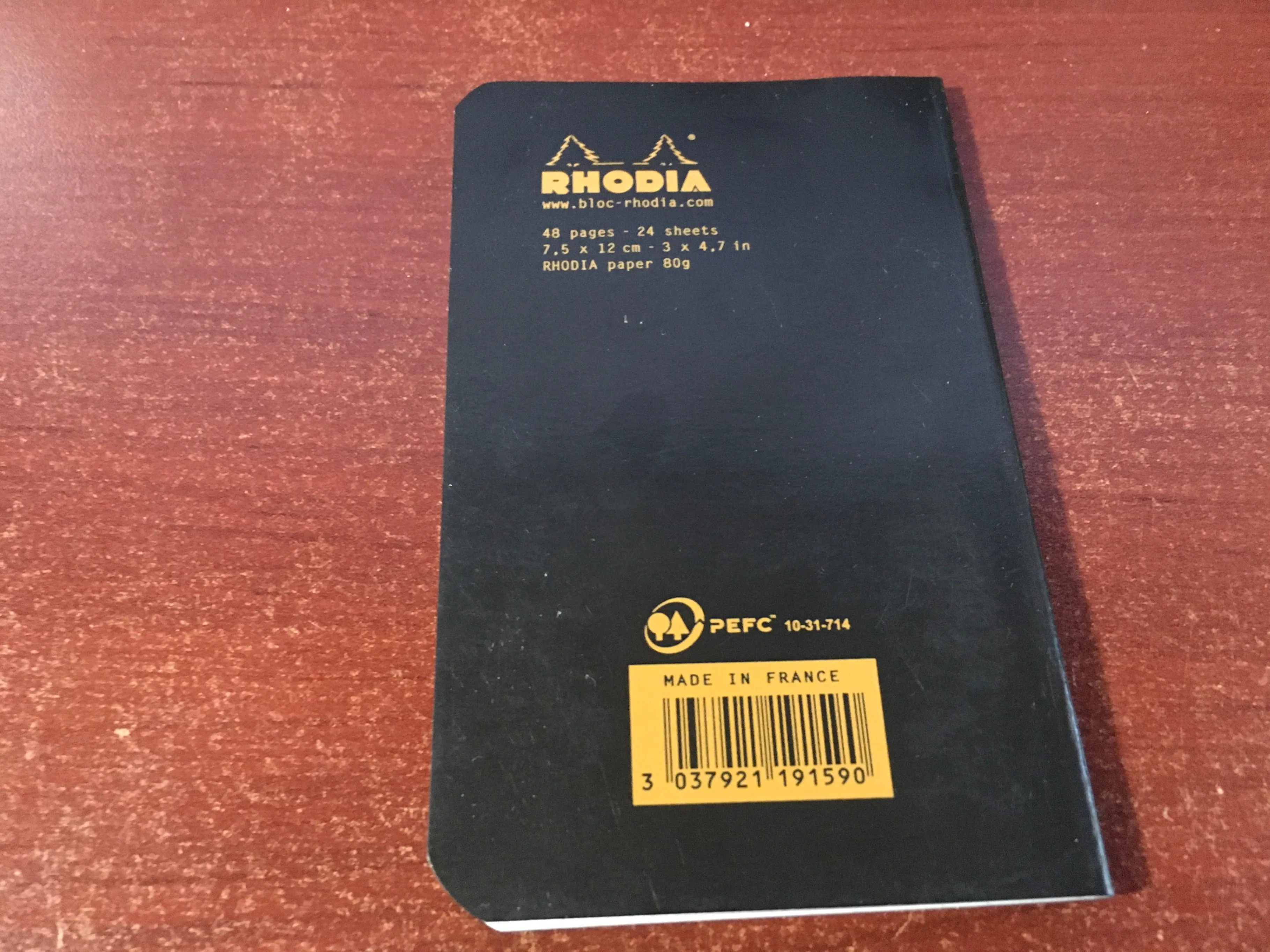 Rhodia Bloc Notebook - 7.5 x 12 cm image indicator(2)