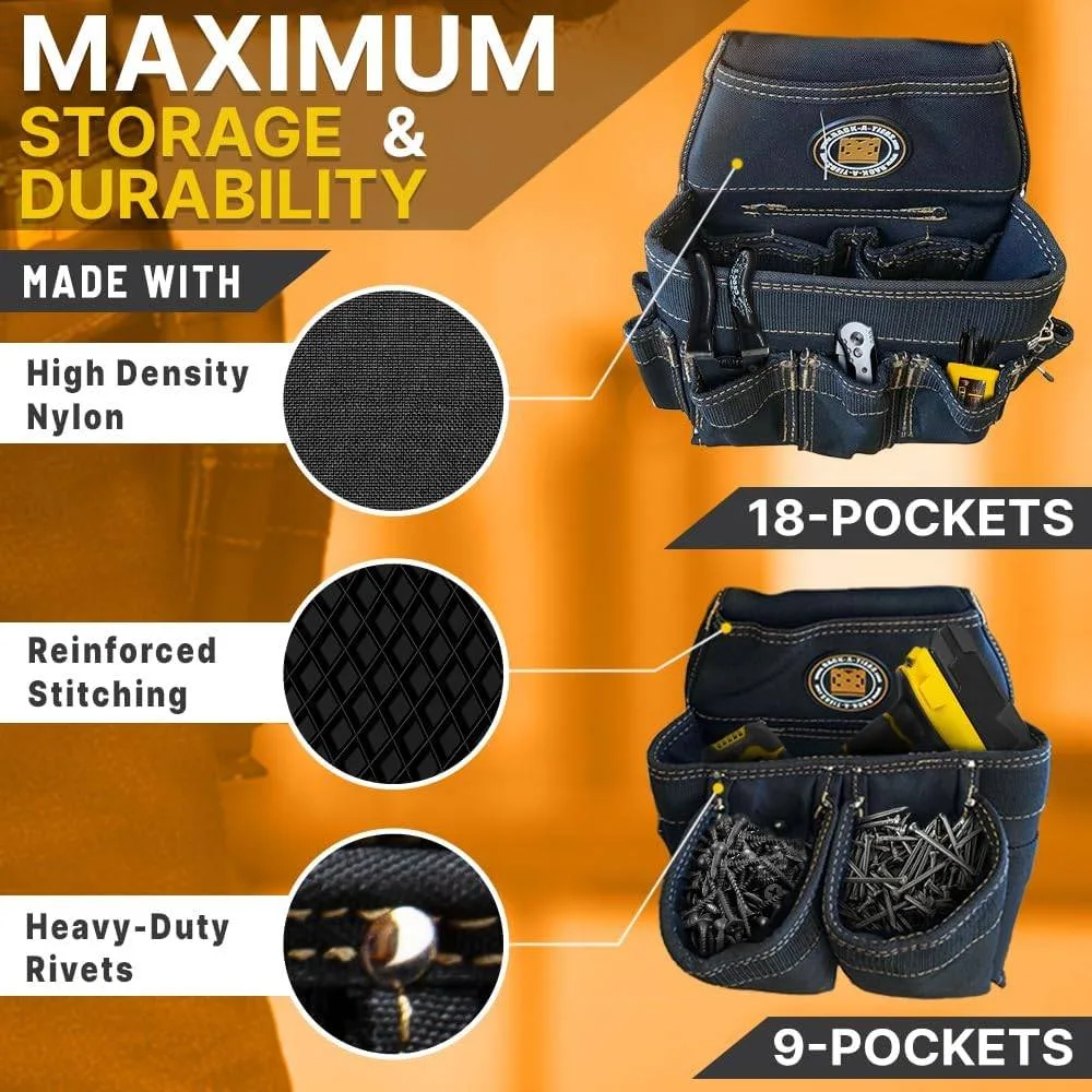 Rack-A-Tiers Electrician's Tool Belt & Bag Combo image indicator(4)